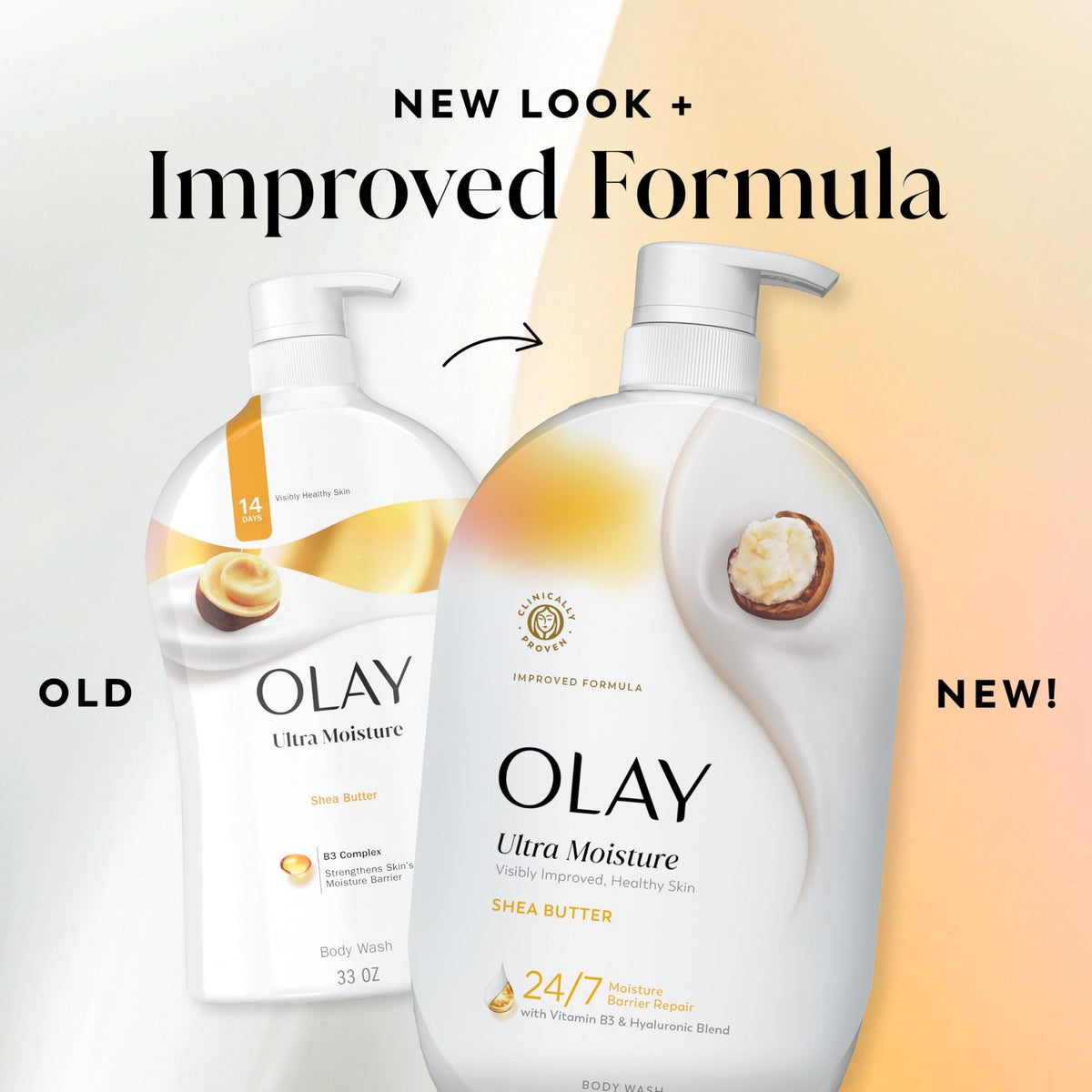 "Olay Gel de Ba?o Ultra Moisture con Manteca de Karit?