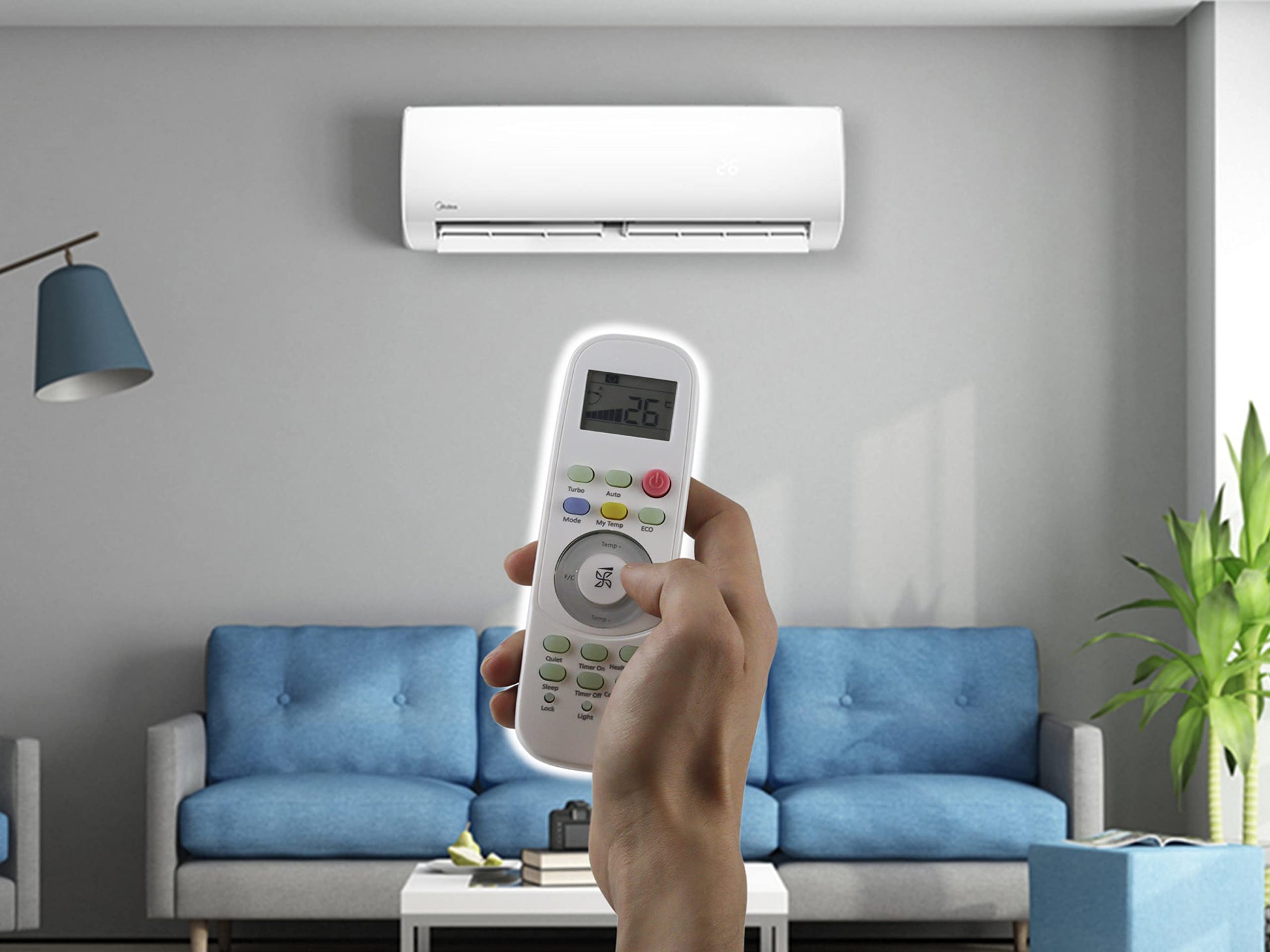 Aire Acondicionado Minisplit Inverter Mabe Control Expert
