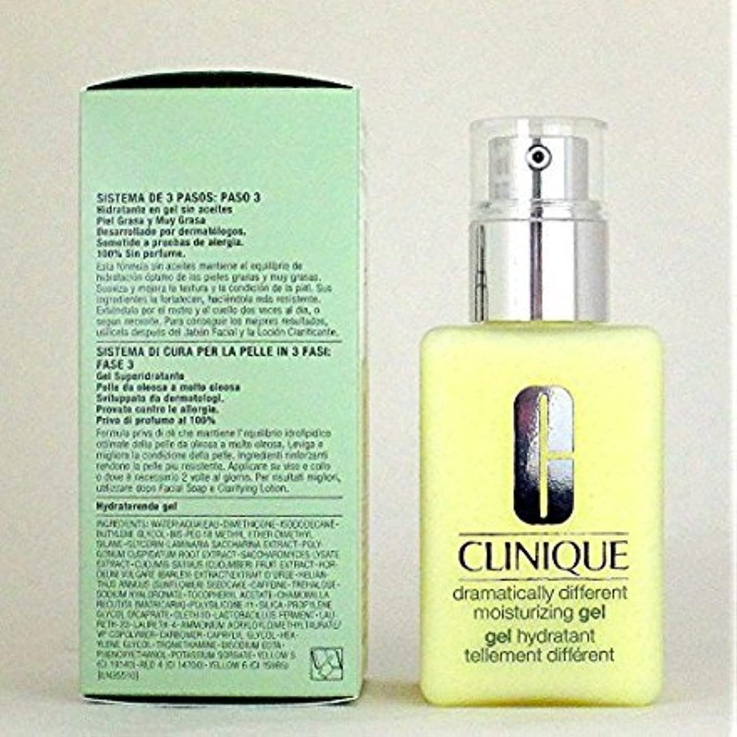 Clinique Dramatically Different Moisturising Gel with Pump 4.2oz / 125ml