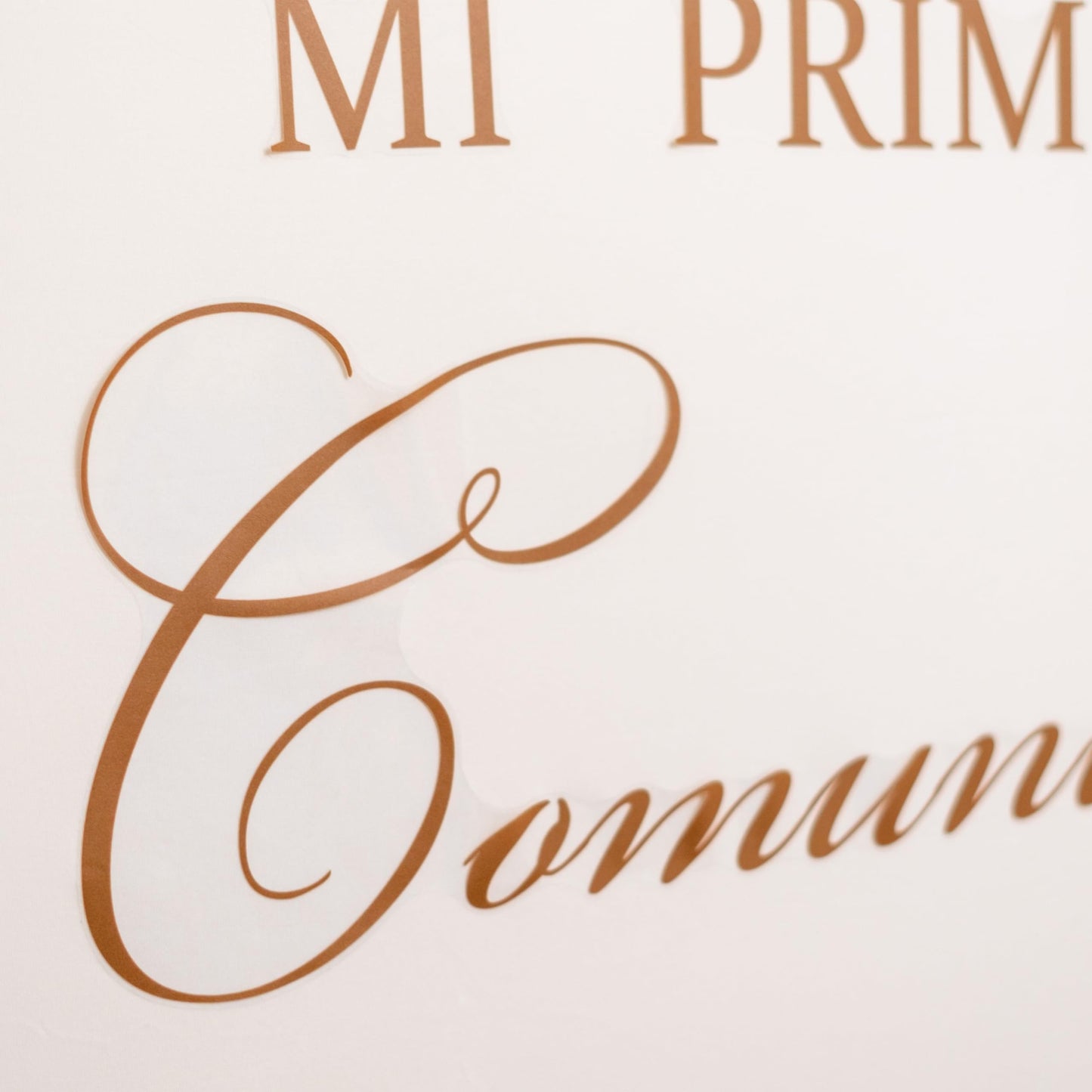 Calcomanía con Leyenda Dios Bendiga - Decoraciones Doradas para Fiesta de Bautismo Primera Comunión, Calcomanía de Arco de Globos Dios Bendiga Bautismo para Niños y Niñas