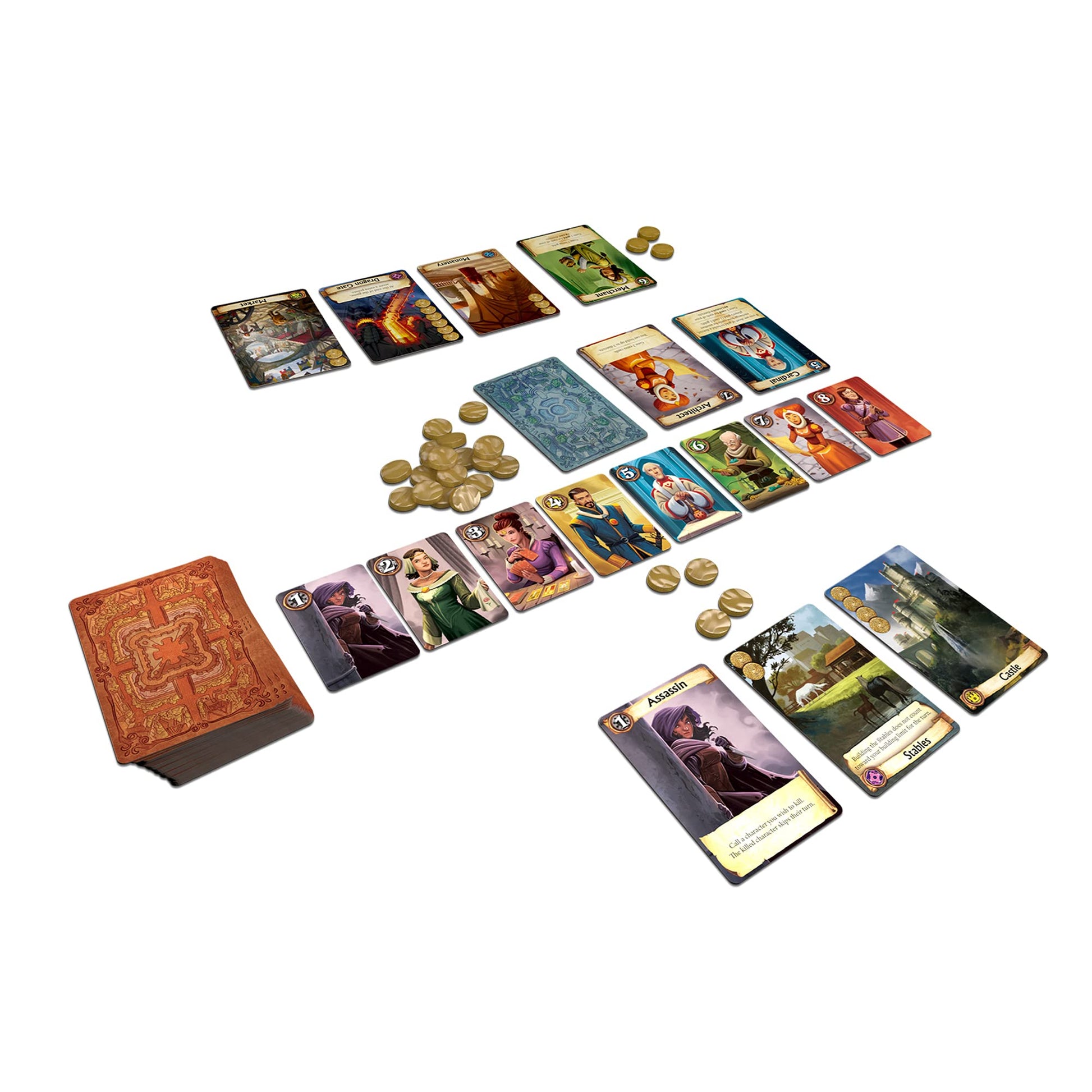 Juego de Mesa Z-Man Games Citadels Revised Edition Varias 2-8 Jugadores 30-60 Minutos 10+ Años