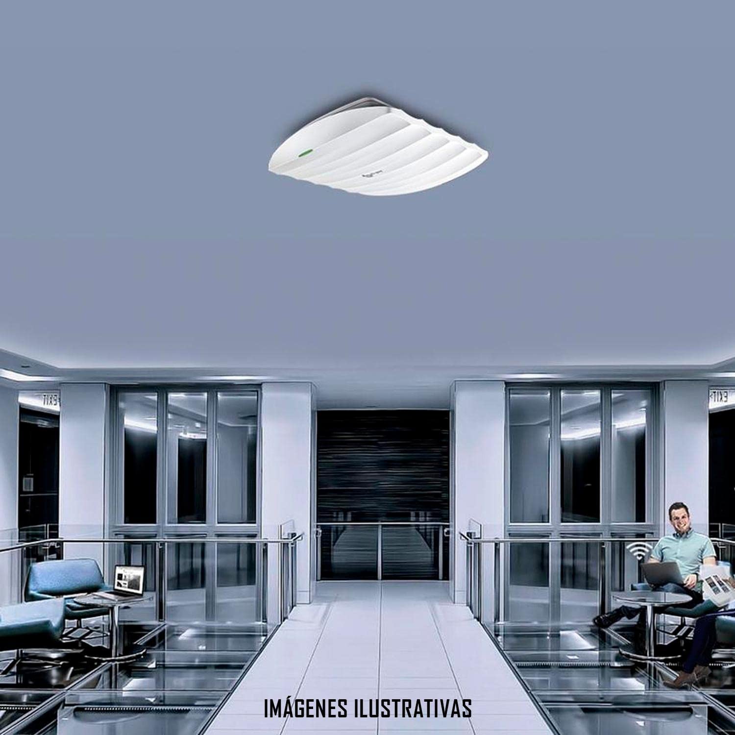 TP-Link EAP225 Punto de Acceso para Montaje en Techo, Inalámbrico, AC1200