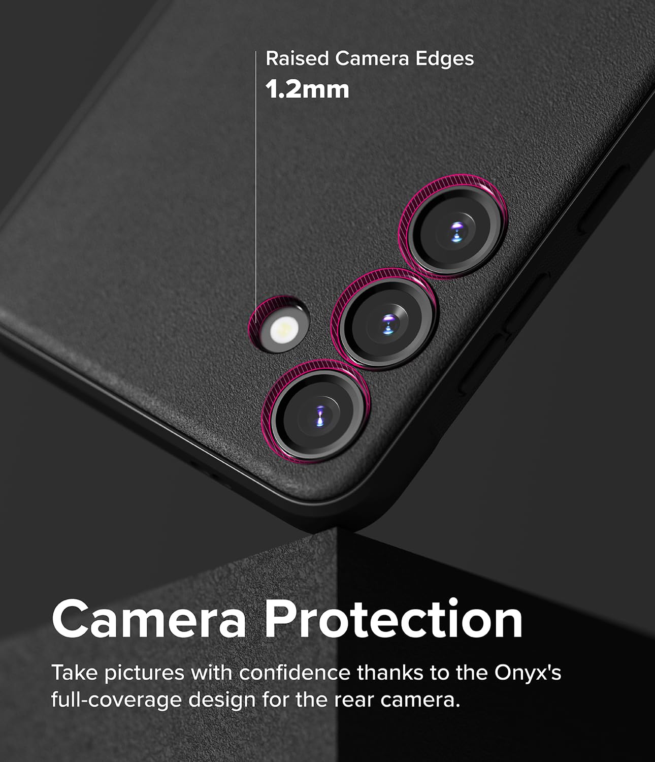 Funda Samsung Galaxy S24 Ringke Onyx Negro Antideslizante Antihuellas