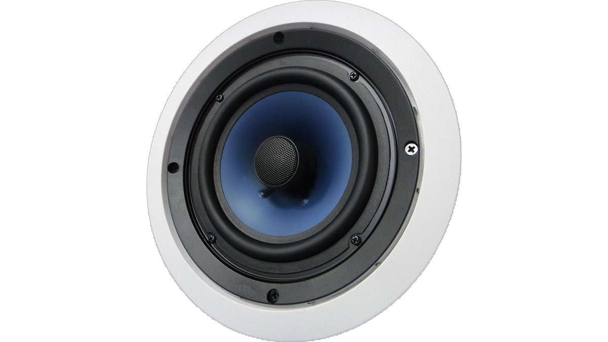 Altavoz de Techo 652C Blanco con Tweeter Pivotante, 16.51 cm, 80 Vatios 2-Way