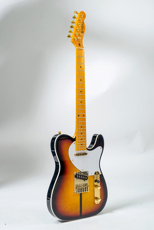 Aureal,Guitarra Eléctrica Gloss Kg-06 Con Funda, Alta Calidad