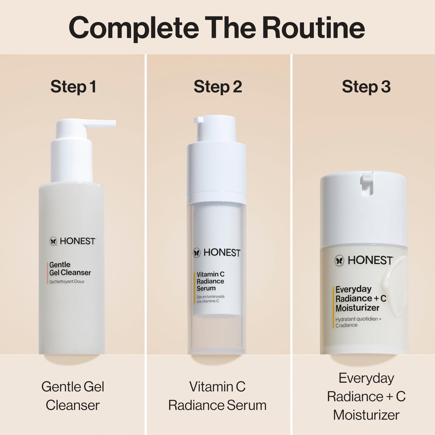 Honest Beauty suero de vitamina C con extractos de alcachofa y trébol | sin parabenos, dermatólogo probado, sin crueldad | 1.0 fl. oz.