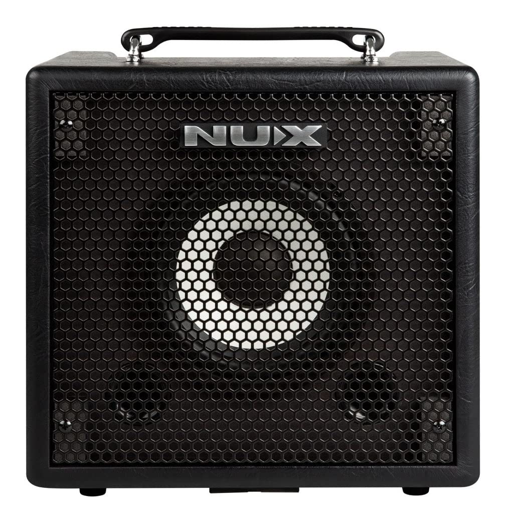 NUX Mighty Bass 50BT Amplificador de graves digital, transmisión de audio Bluetooth, puerta, EFX, modelo de amplificador, IR, modulación, reverberación
