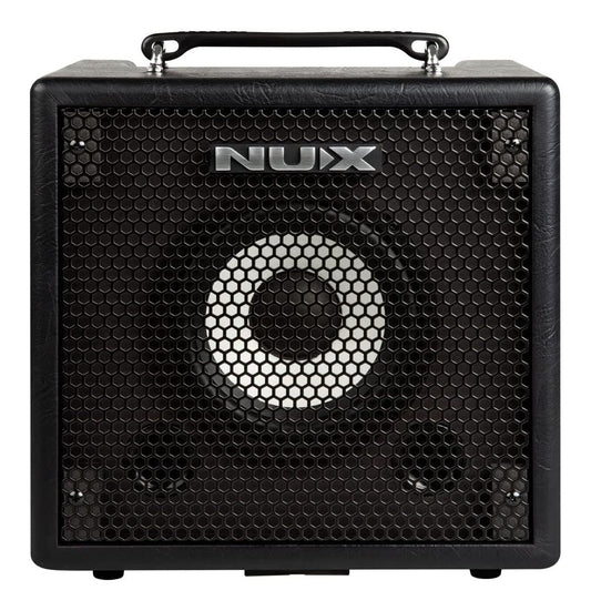NUX Mighty Bass 50BT Amplificador de graves digital, transmisión de audio Bluetooth, puerta, EFX, modelo de amplificador, IR, modulación, reverberación