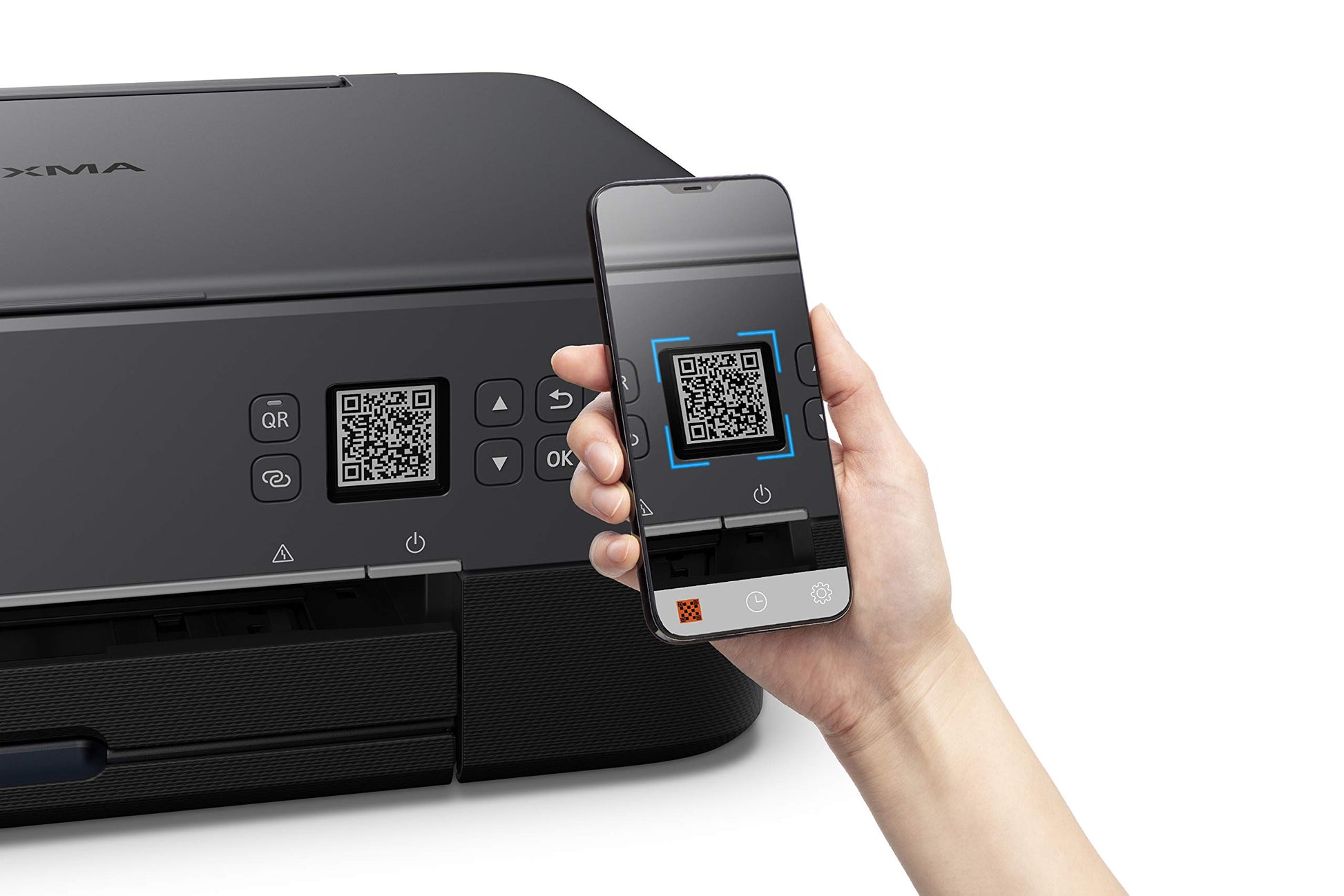 Canon TS5320 Impresora inalámbrica Todo en uno, escáner, copiadora con AirPrint, Negro, Amazon Dash Replenishment Ready
