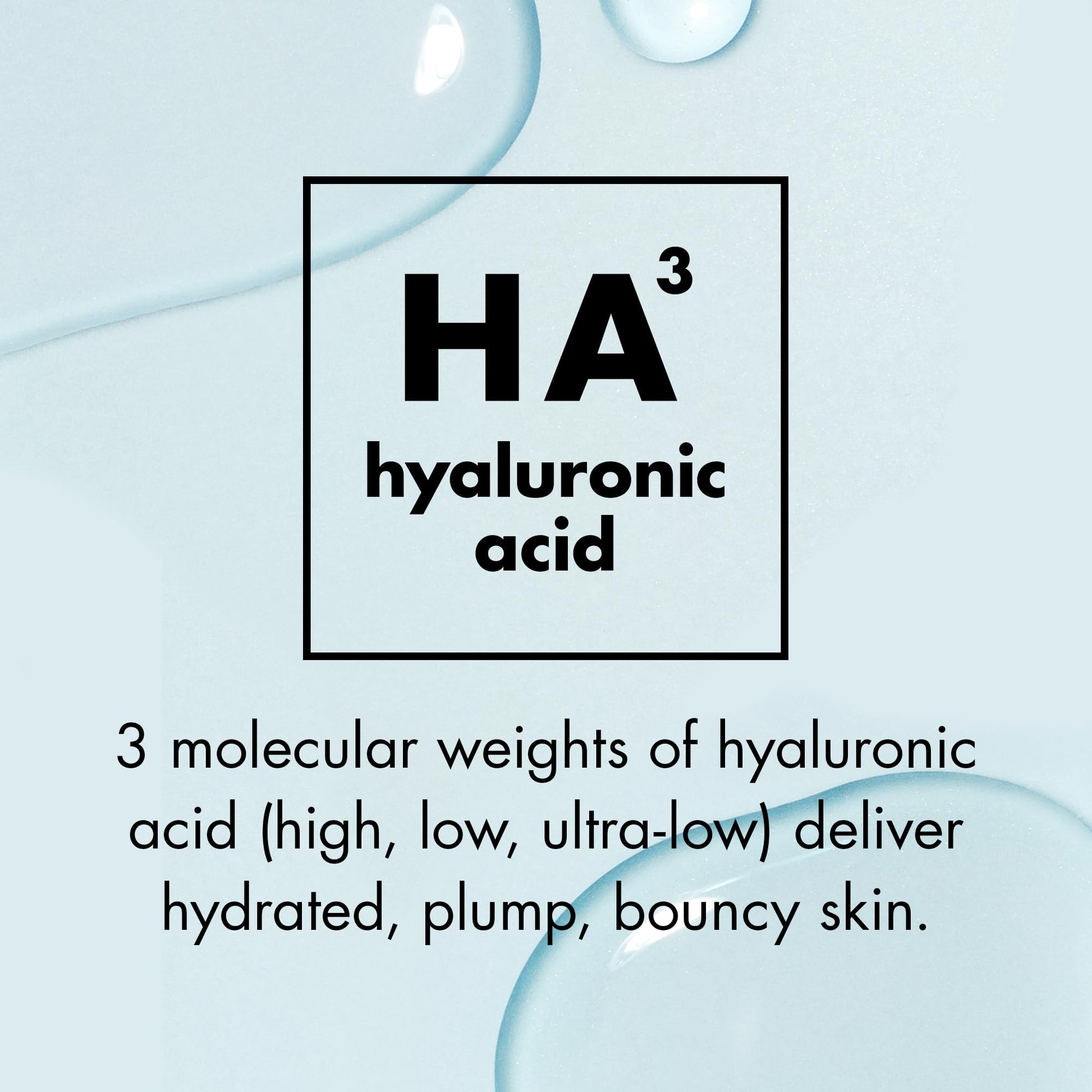 e.l.f. SKIN Holy Hydration! Triple Bounce Serum, 1.7% Hyaluronic Acid Serum For Plump, Bouncy Skin, Great For Hydrating Dry Skin, Vegan & Cruelty-Free