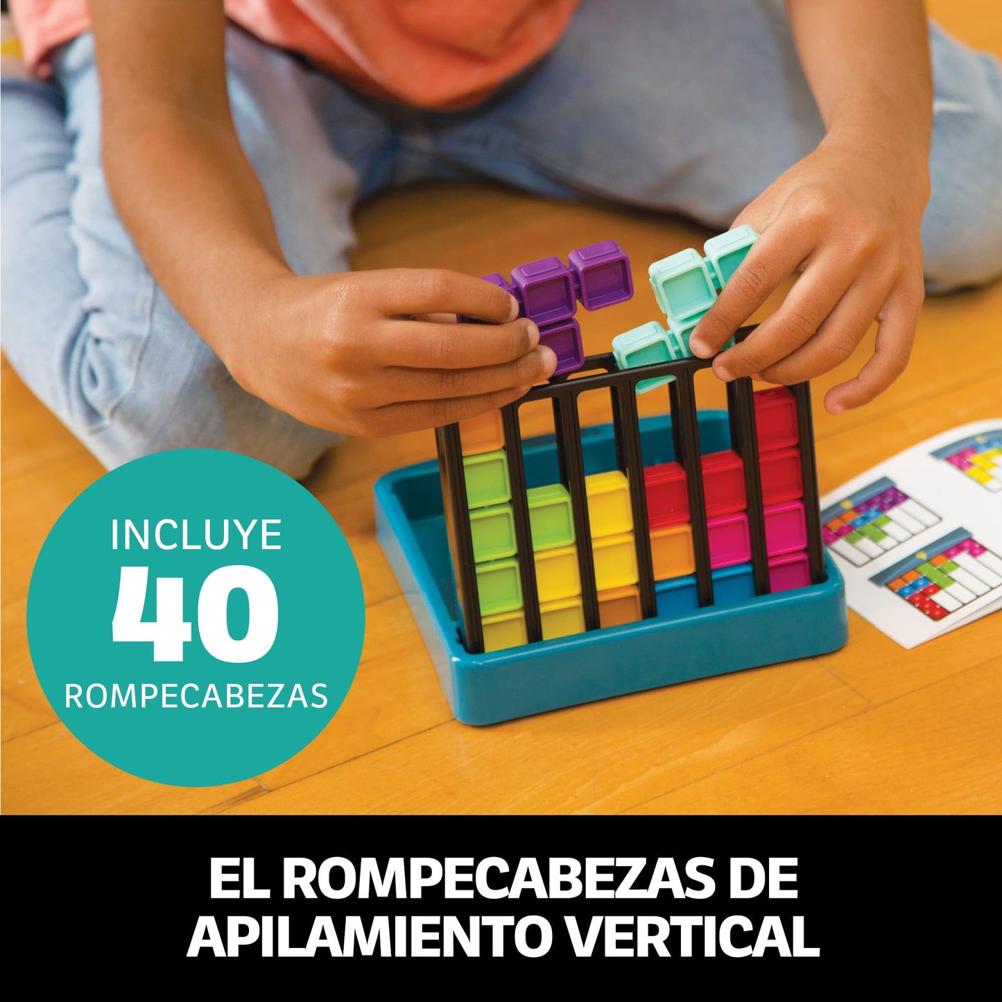 Juego Educativo Insights Kanoodle Gravity Brain Bending Puzzle para Niños, Adolescentes y Adultos