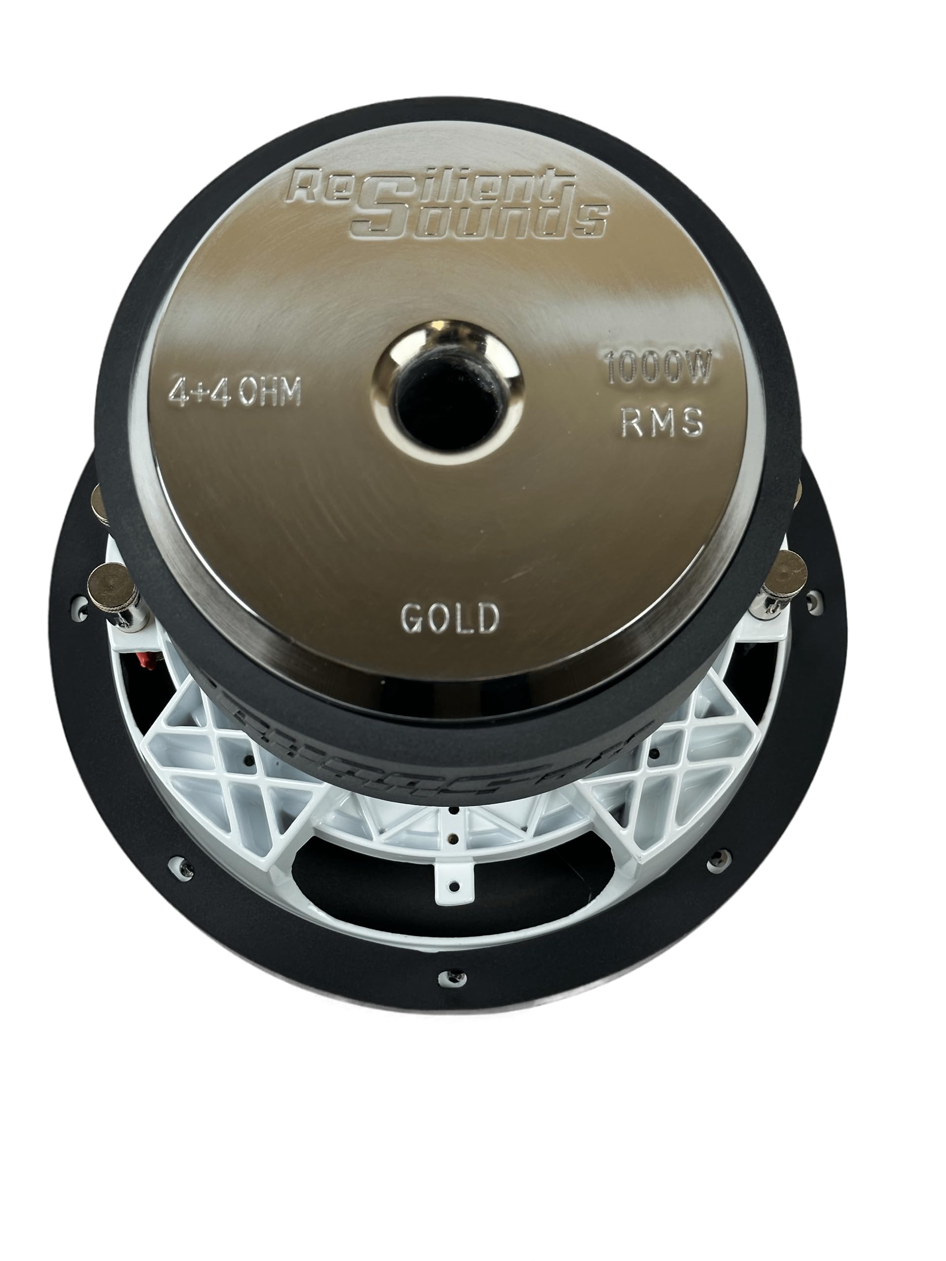 Resilient Sounds Gold 10" SUBWOOFER D4 1000RMS (2000WATTS)