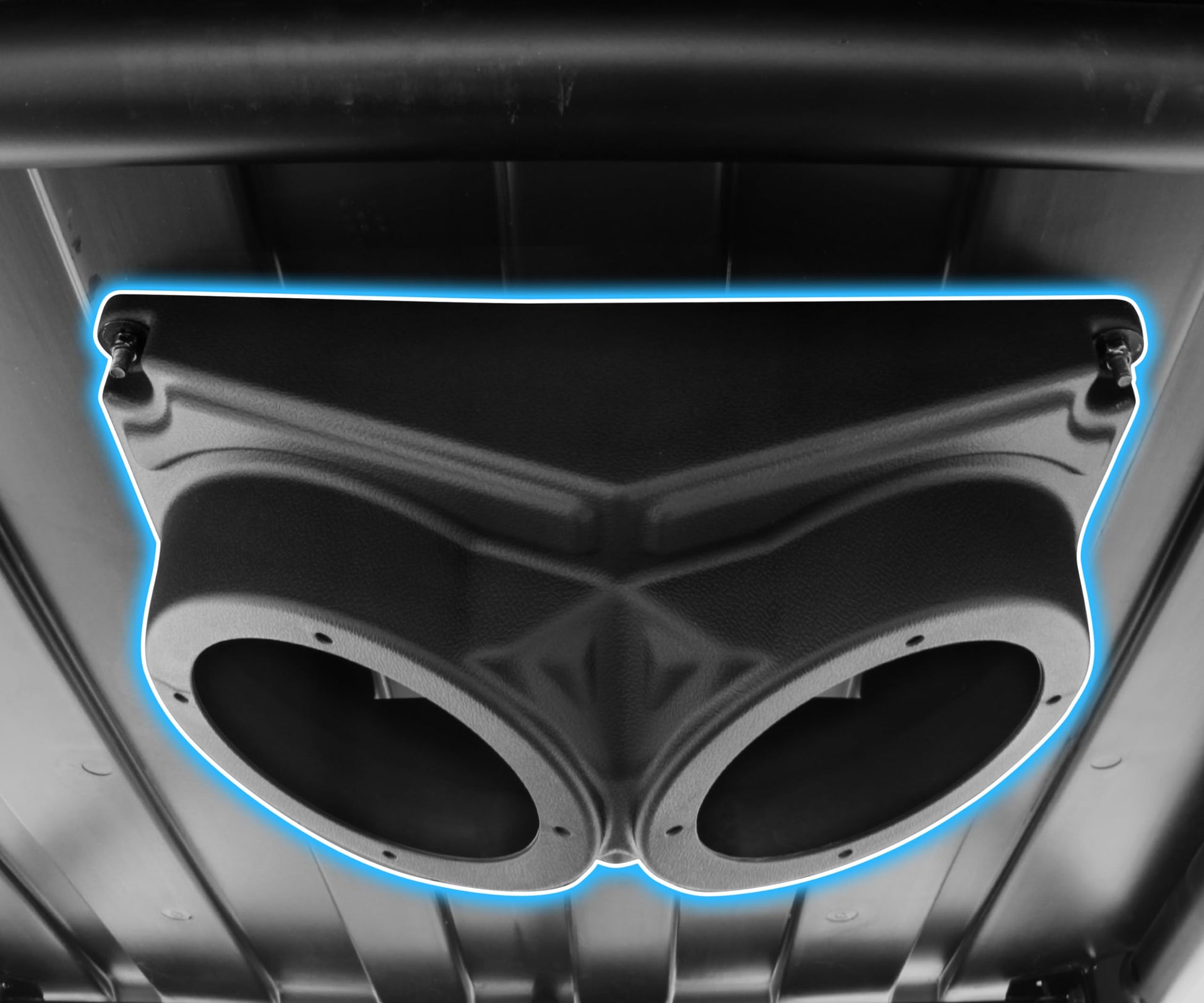 SAUTVS - Caja de altavoces UTV para RZR, impermeable universal de 6.5 pulgadas, caja de cápsulas de altavoz para Polaris RZR UTV Cart Accesorios (1 unidad)