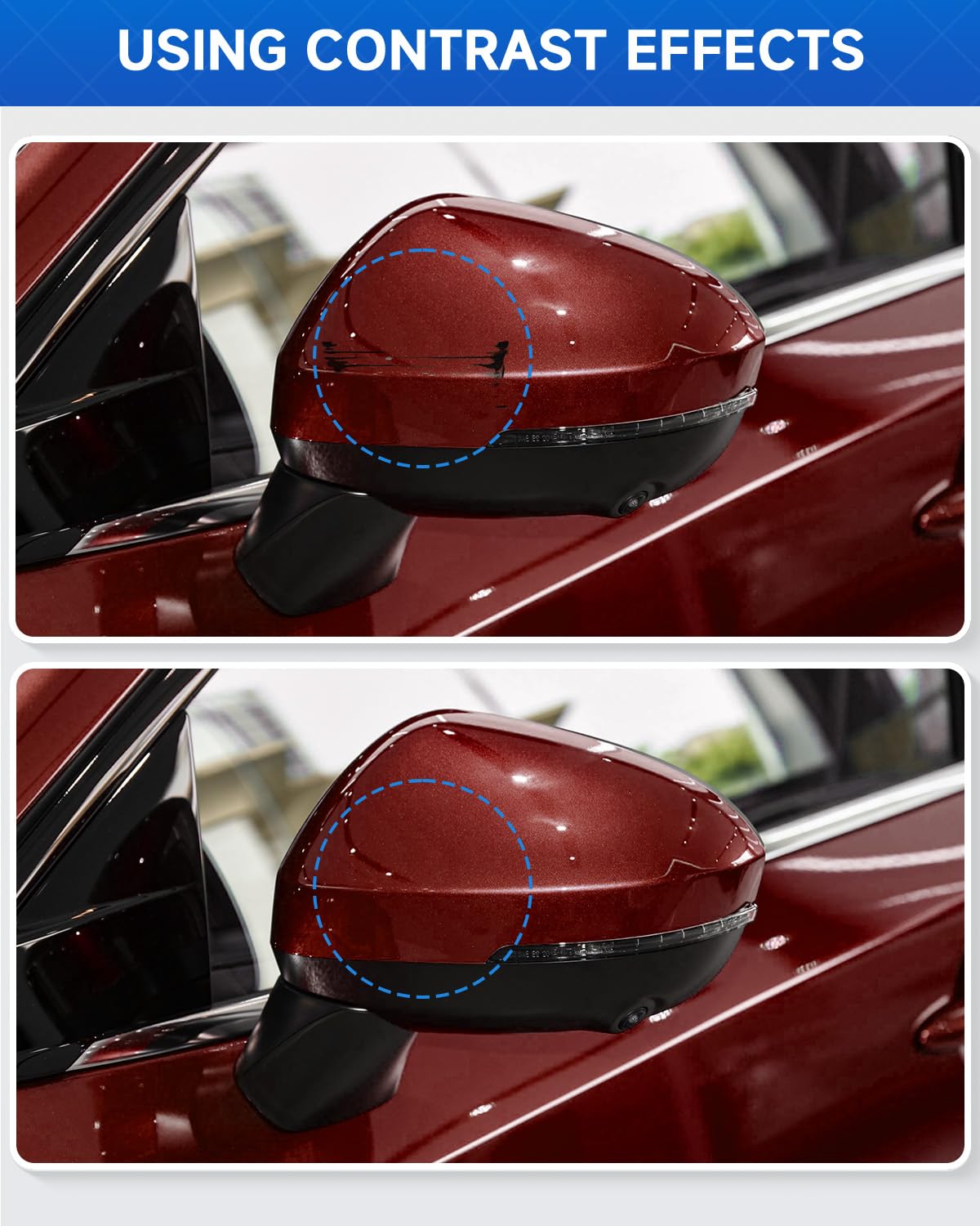 NAH Cayenne Red Pearl - Pintura de retoque compatible con Nissan Exact Match - Reparación de arañazos de coche