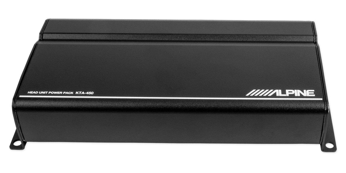 Amplificador de Coche Alpin KTA-450 4 Canales 400 W para Montaje detrás de iLX-W650