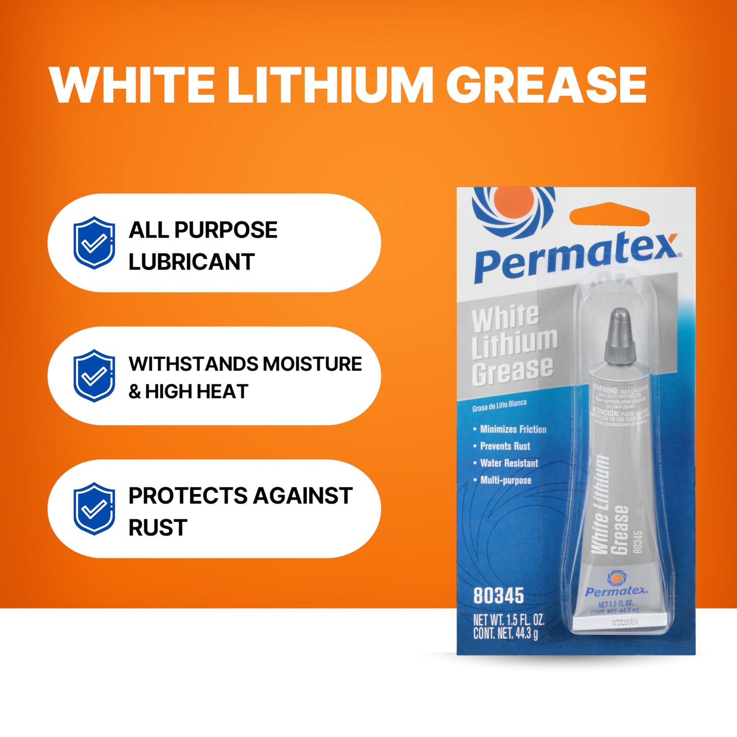 Grasa de Litio Permatex Blanca 1.5 Onzas