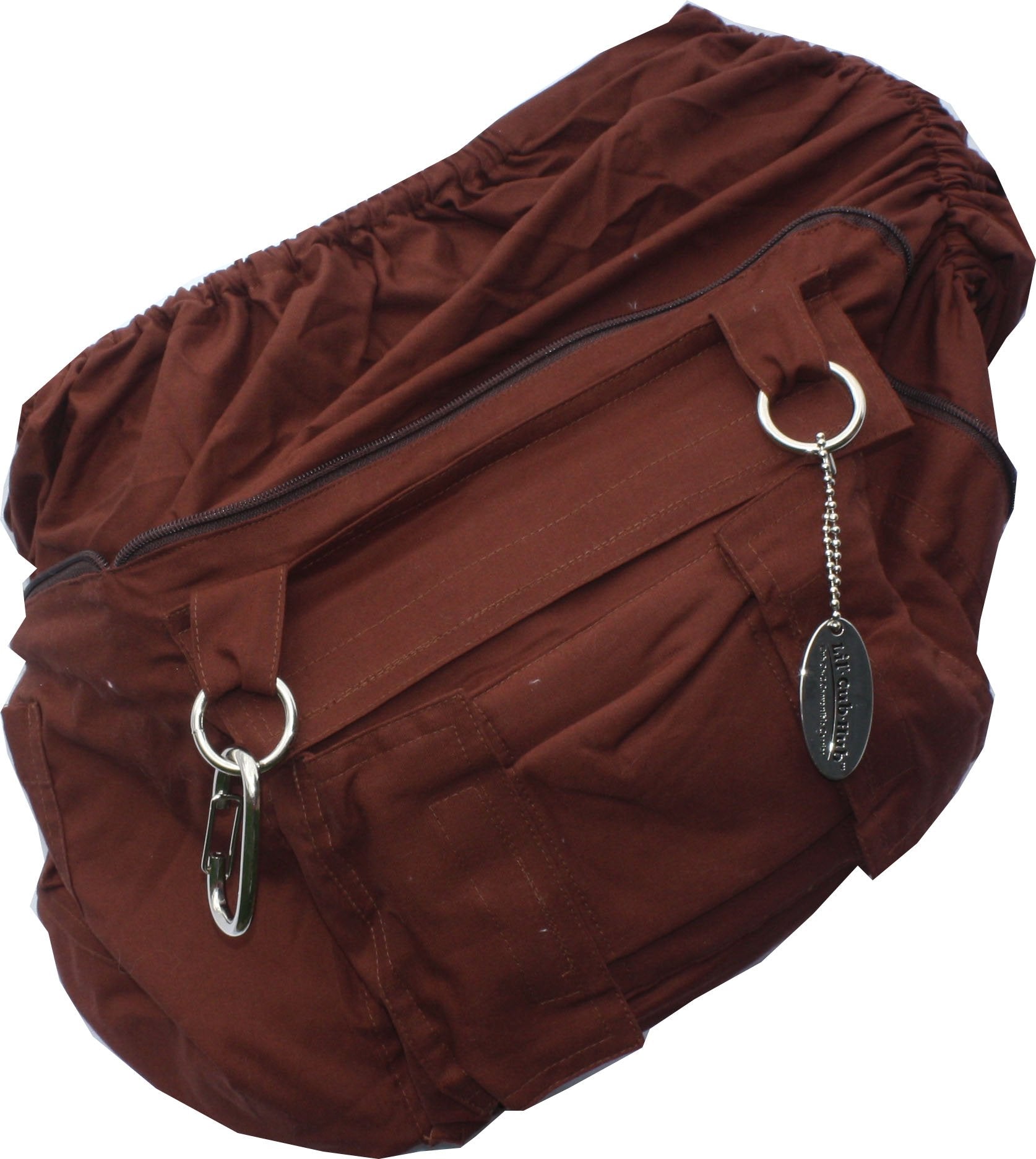 Lil' Cub Hub CCS515L Cub Co-Z Convertible Carrier, Chocolate Brown