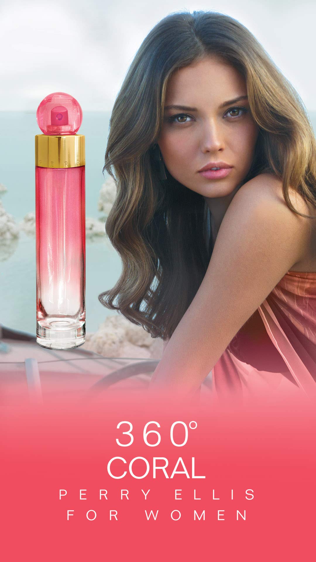 Perfume Perry Ellis 360 Coral 100 ml para Mujer