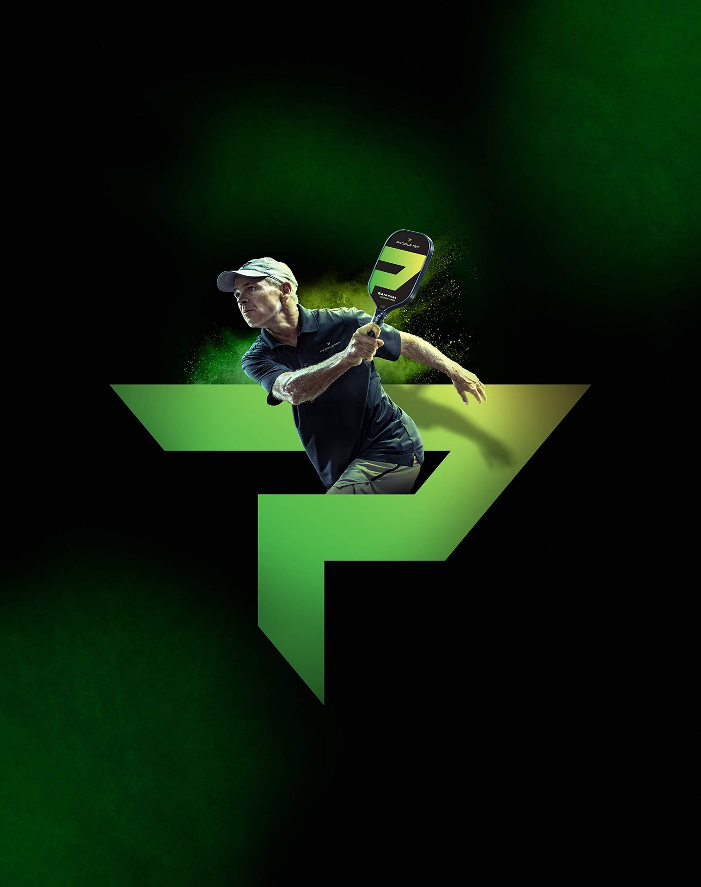 Pala de Pickleball Paddletek Bantam Sabre Pro Amarillo con Núcleo de Panal Aprobada por USAPA