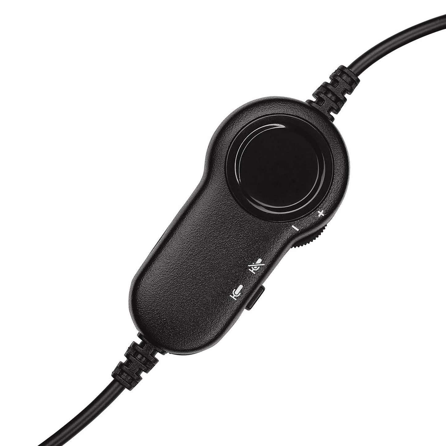 Logitech H151 Diadema con Cable, Sonido Estéreo con Micrófono Giratorio, Jack 3,5mm, Controles Integrados, PC/Mac/Portátil/Tablet/Smartphone - Negro
