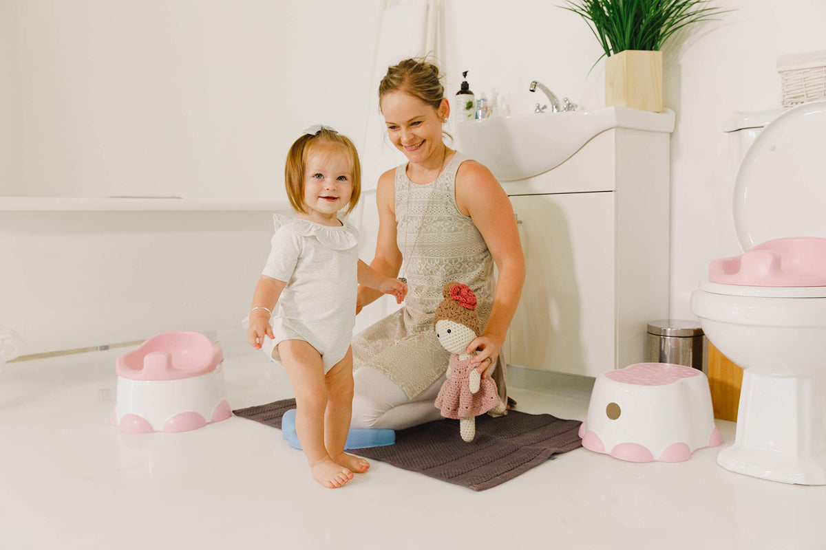 Bumbo | Step 'n Potty (Cradle Pink)