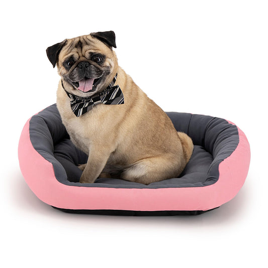 Cama para Perro Hills Rosa Gris Resistente y Confortable