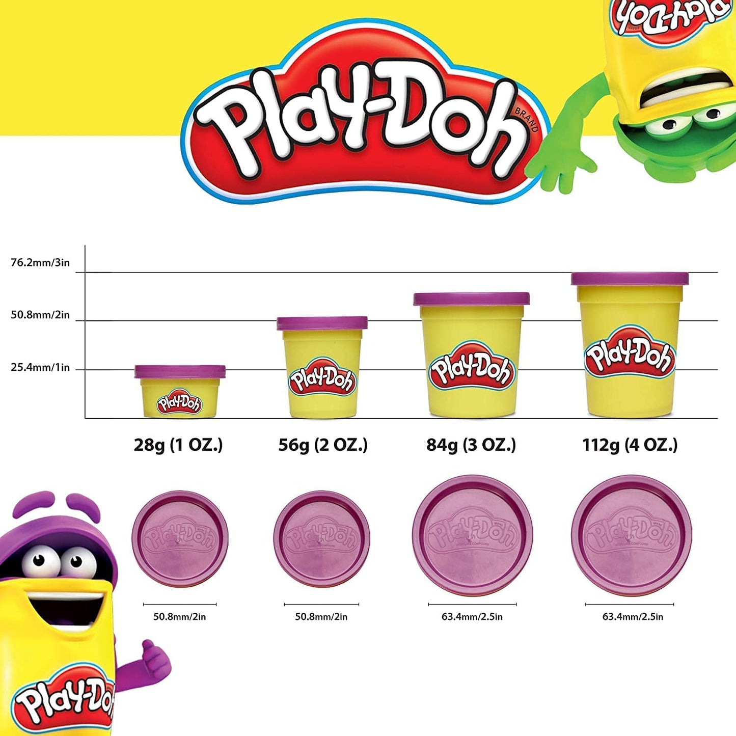 Set Masa Modelable Play-Doh Mega Pack Multicolor No Tóxico 36 Latas (3oz cada una)