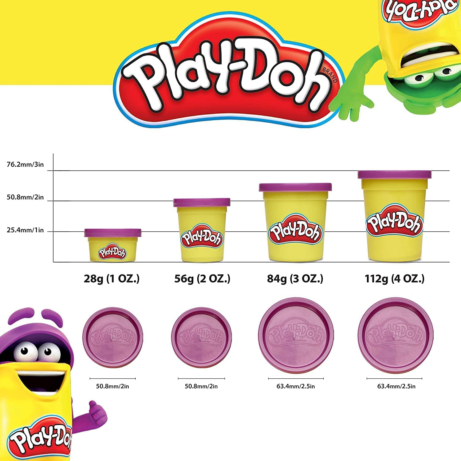Set Masa Modelable Play-Doh Mega Pack Multicolor No Tóxico 36 Latas (3oz cada una)