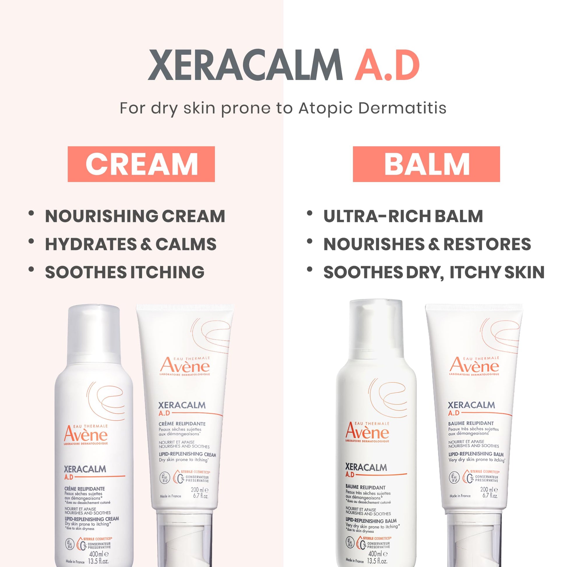 Bálsamo Relipidizante Avène Xeracalm A.D Piel Seca 200 ml