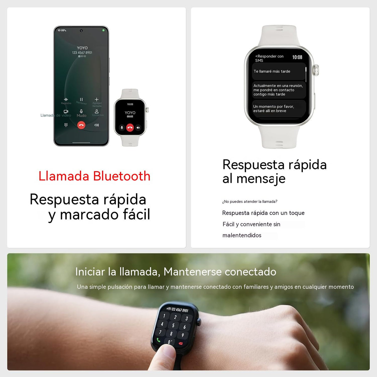 Reloj Inteligente Honor Choice Blanco Avanzado