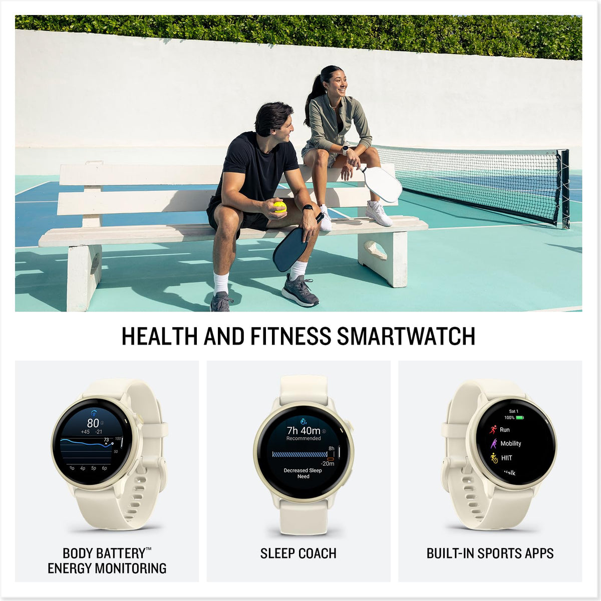 Reloj Inteligente GPS Garmin vívoactive 6 Negro AMOLED Hasta 11 Días de Batería