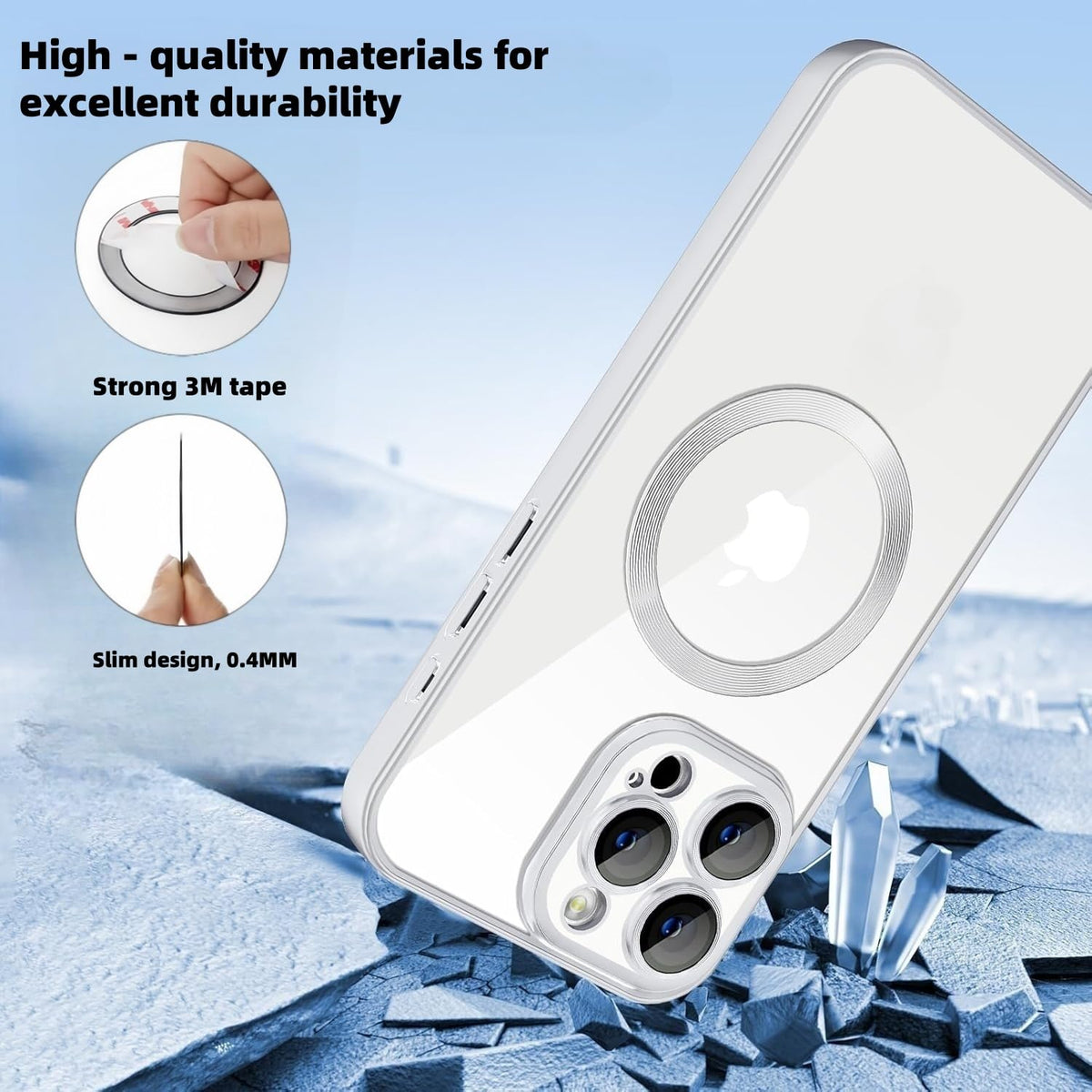 Anillos de Metal Universales Magsafe Multicolor Ultrafinos para Fundas de Teléfono y Carga Inalámbrica