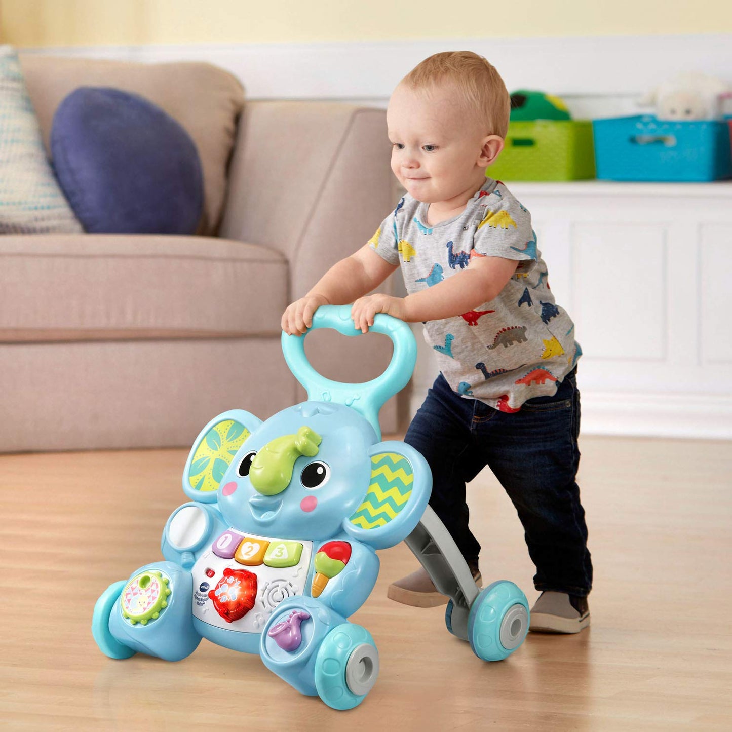 VTech Toddle and Stroll - Caminante Musical de Elefante