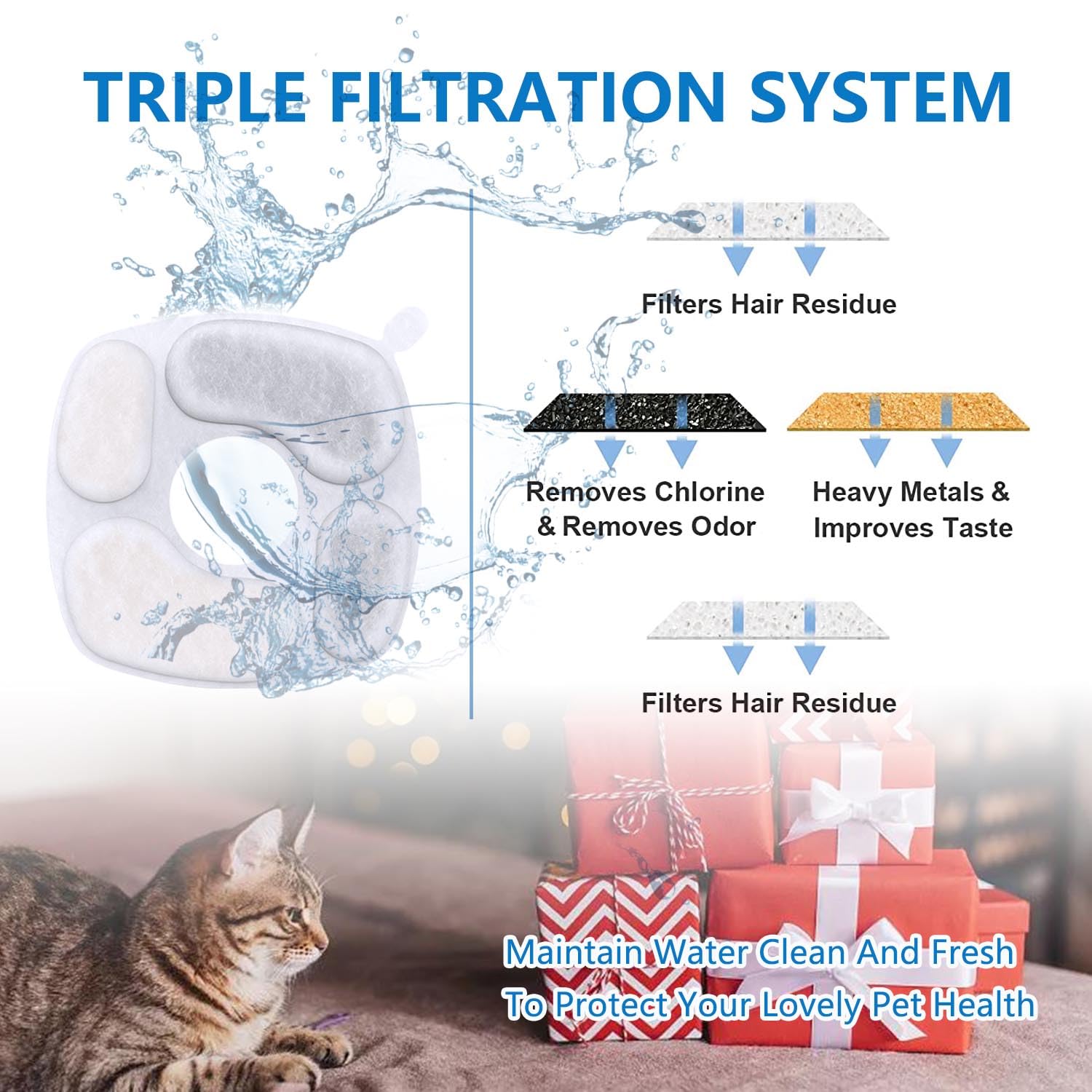 Esponjas de Repuesto NeucomBBT para Dispensador Veken 104 Oz 2.8 L