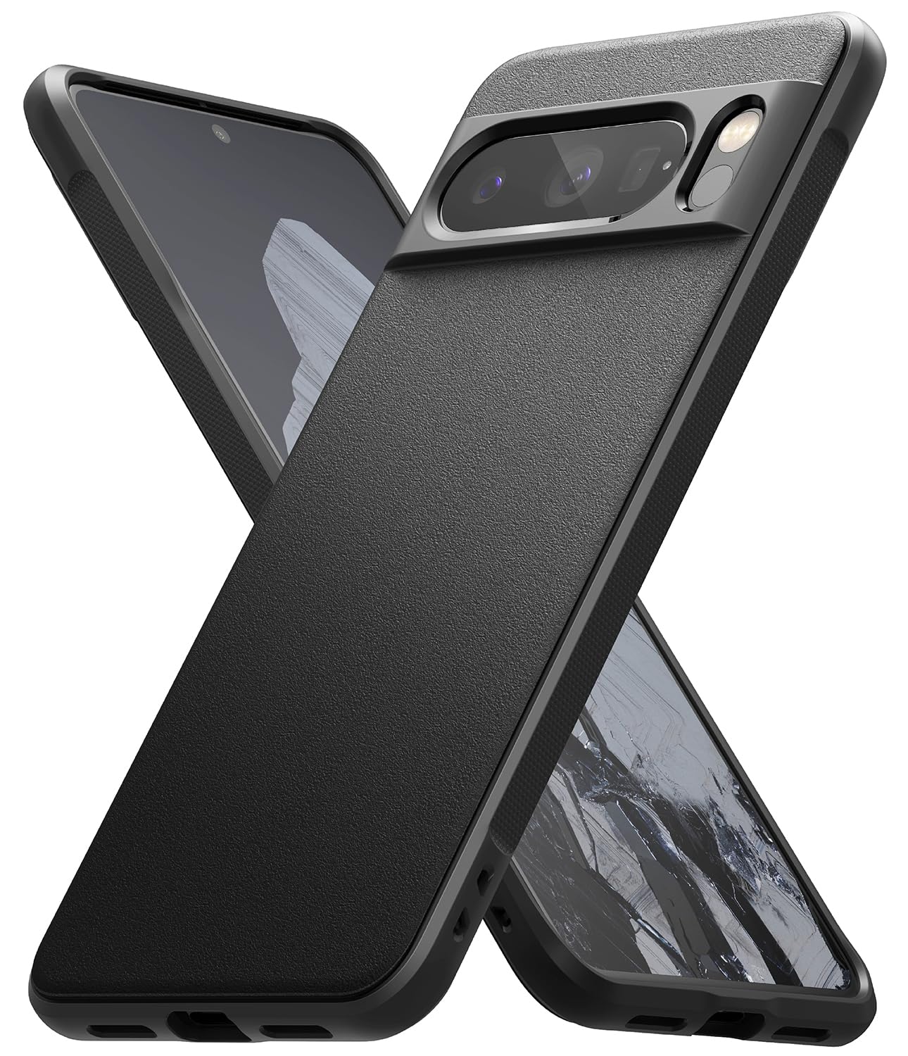 Funda Ringke Onyx Google Pixel 8 Pro 5G Negra Antideslizante con Protección Adicional