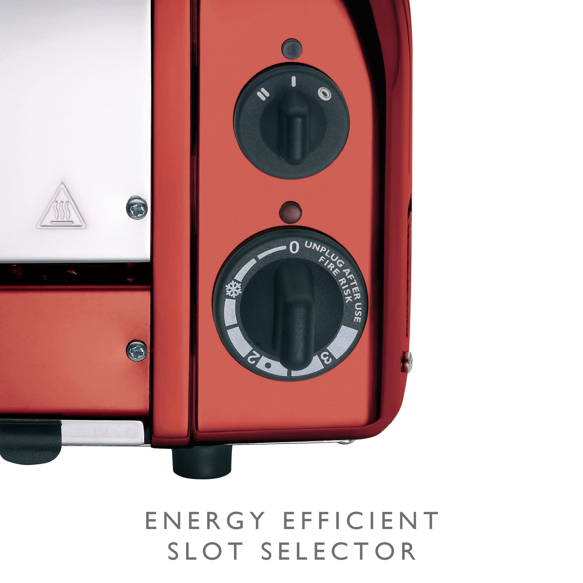 Dualit 2 Slice Classic Toaster, Apple Candy Red