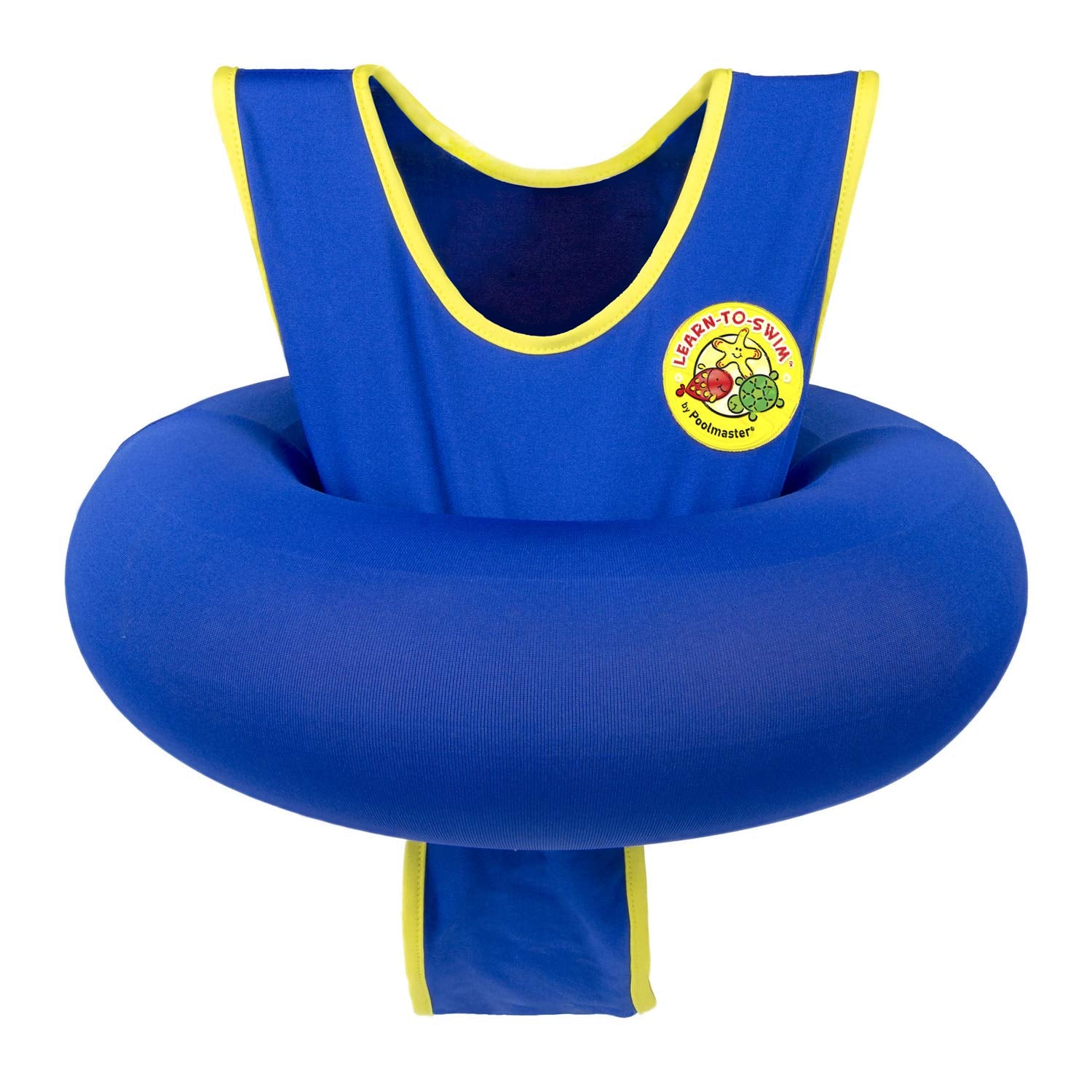 Chaleco de Aprendizaje para Nadar Poolmaster Azul con Tubo Ajustable para Niños de 3 a 6 Años