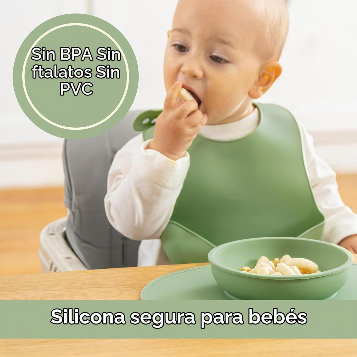 Upward Baby - Suministros de destete LED para bebé, juego de alimentación de bebé, esencial para la alimentación del bebé, conjunto de destete LED para bebé, esencial para comer bebés, juego de