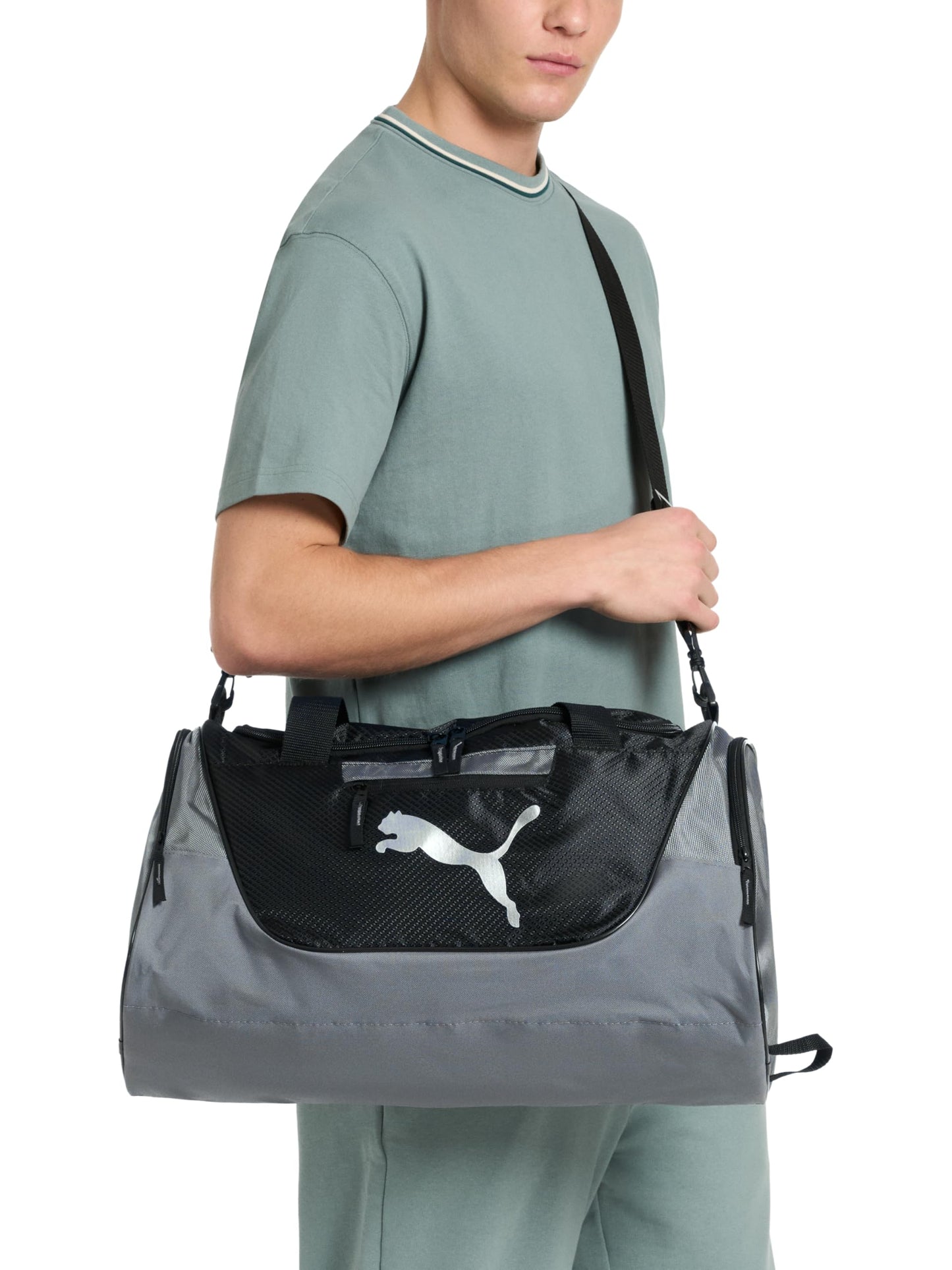 Bolsa de Lona PUMA Gris Negro Contender Evercat