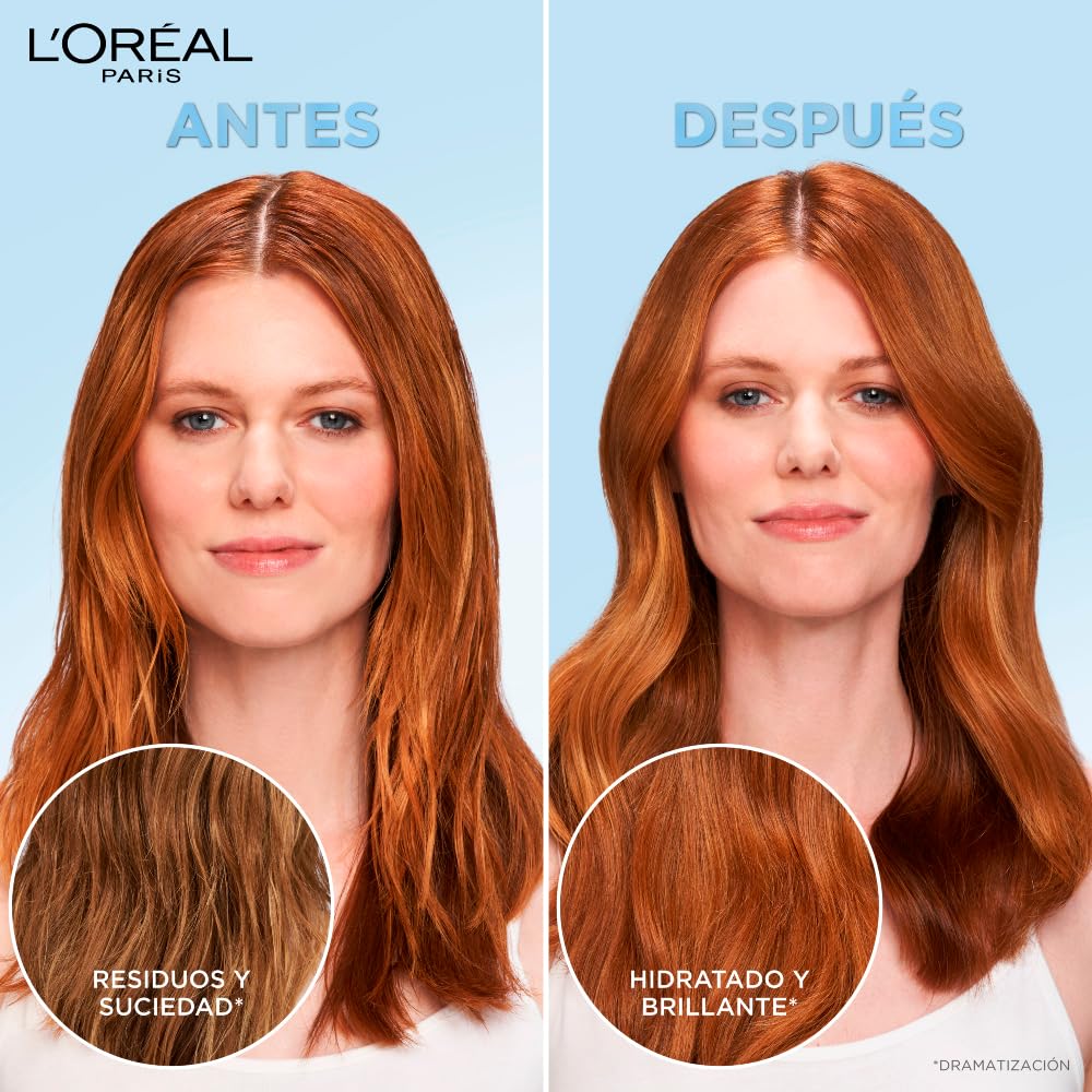 L'Oréal Paris Ever Pure Clarify & Restore Acondicionador Detox, 200 ml