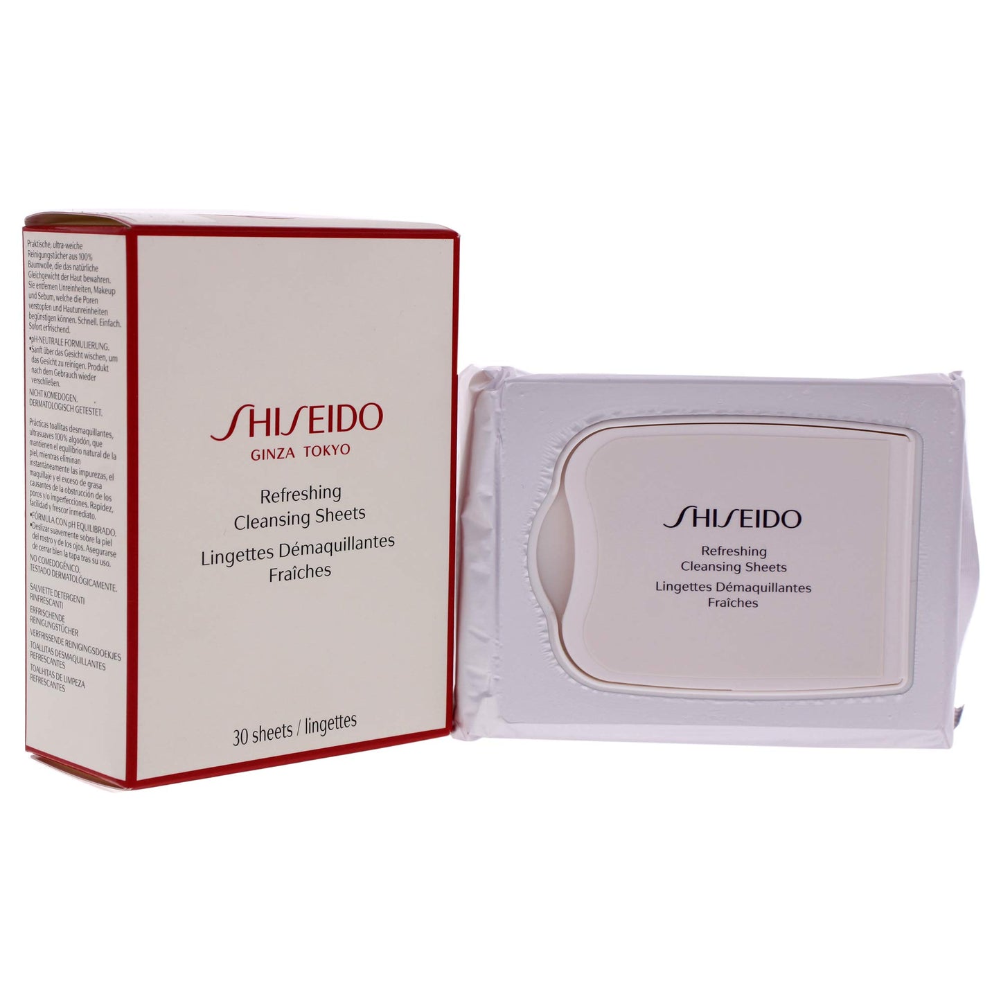Shiseido Refreshing Cleansing Sheet, 50g