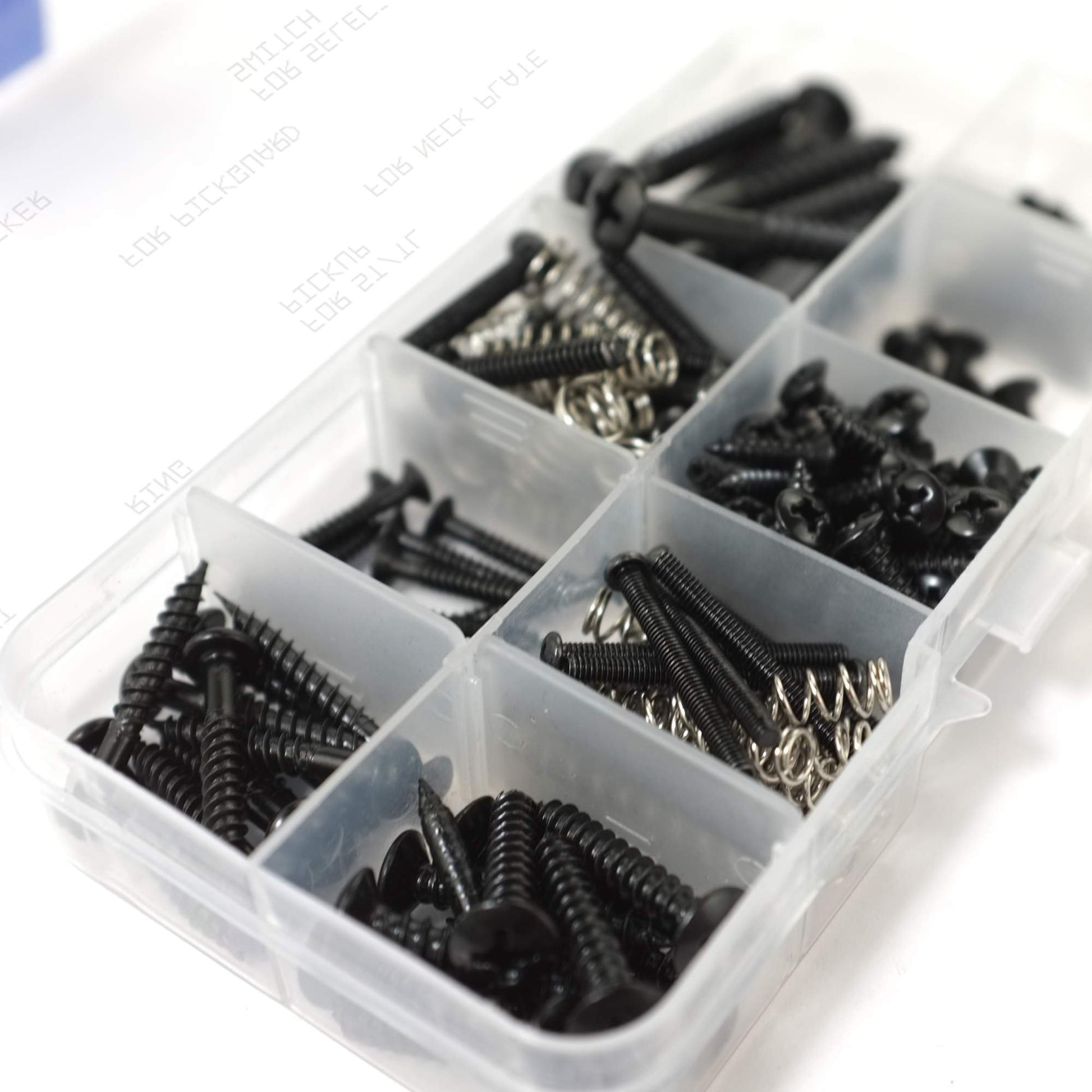 Maka surtidos guitarra Kit de tornillos, Negro