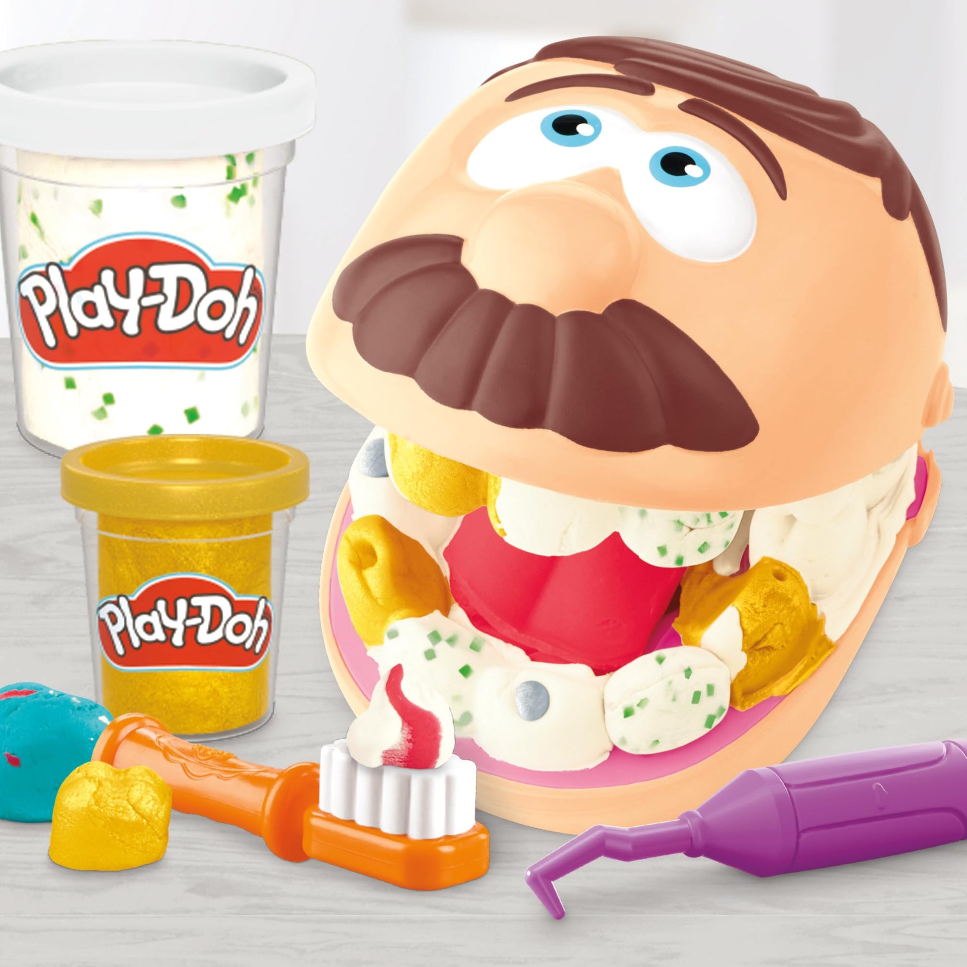 Kit de Manualidades Play Doh El Dentista Bromista para Niños y Niñas