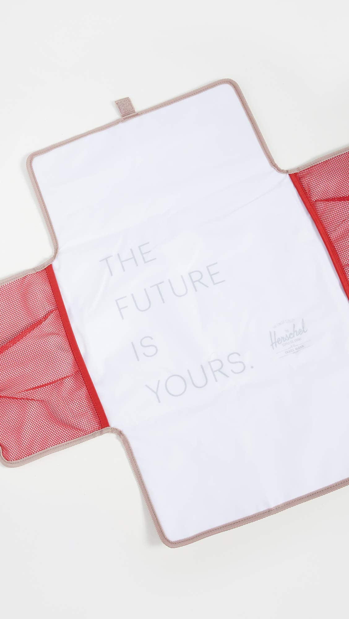 Herschel Supply Co. - Bolsa de pañales para mujer, Rosa ceniza, Una talla, Bolsa de pañales de lona Strand