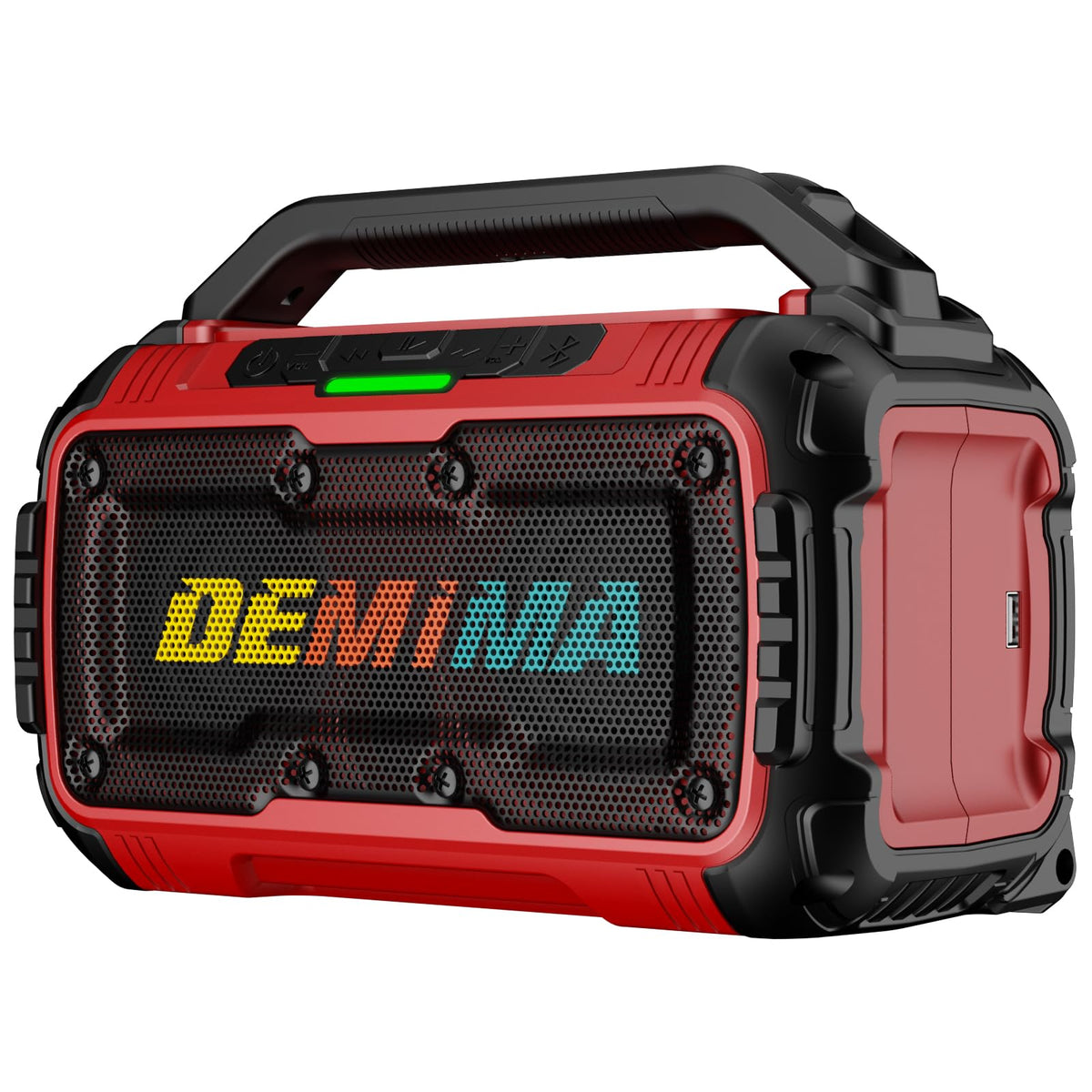 Altavoz Bluetooth DEMIMA Rojo Inalámbrico para Milwaukee