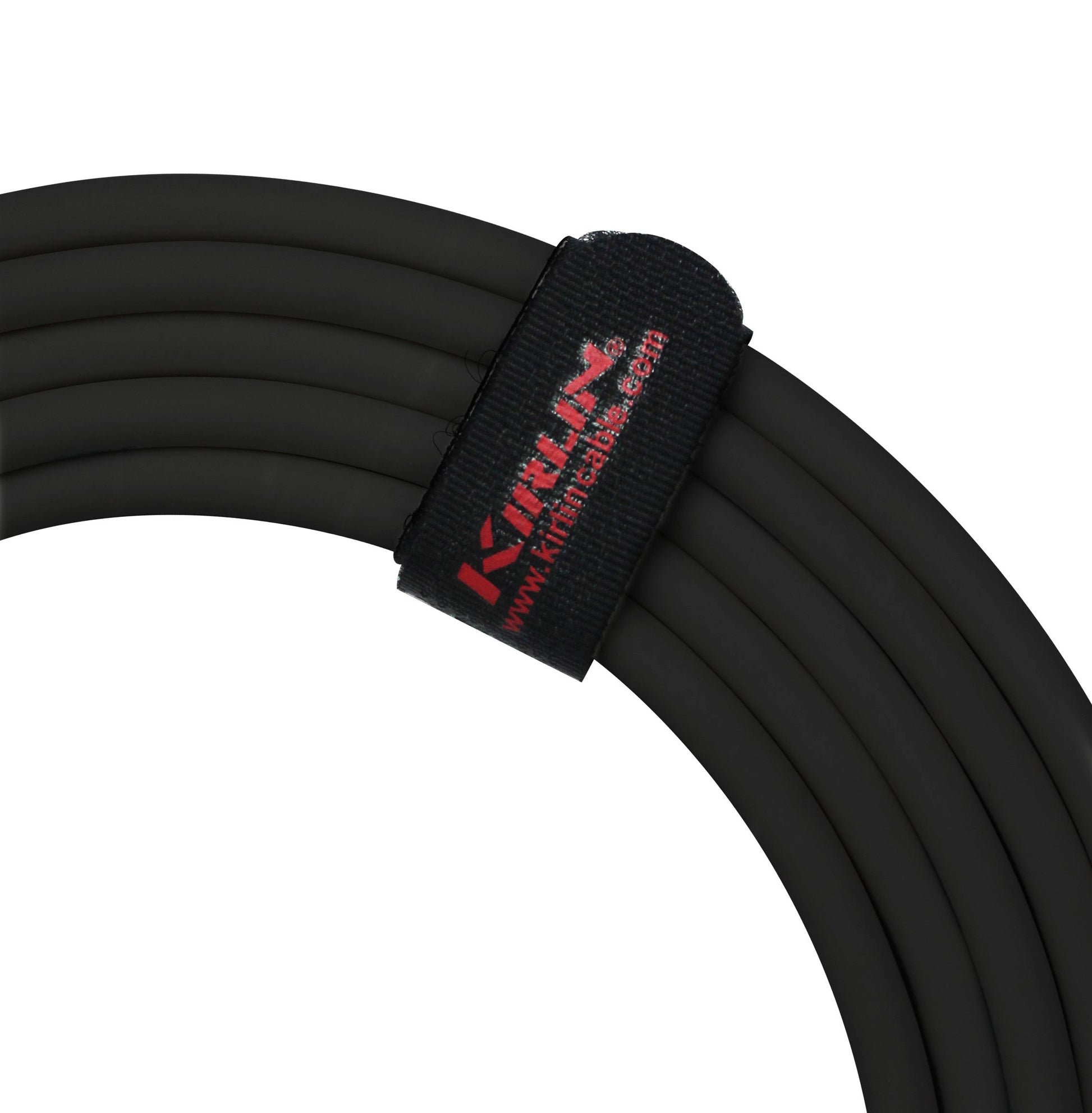 KIRLIN Cable de 1/4 pulgada LGI-202-10/BK 10 pies Straight to Right con Jacket PVC