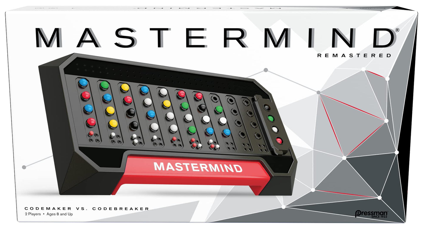 Juego de Estrategia Mastermind Pressman Multicolor con Codemaker vs. Codebreaker