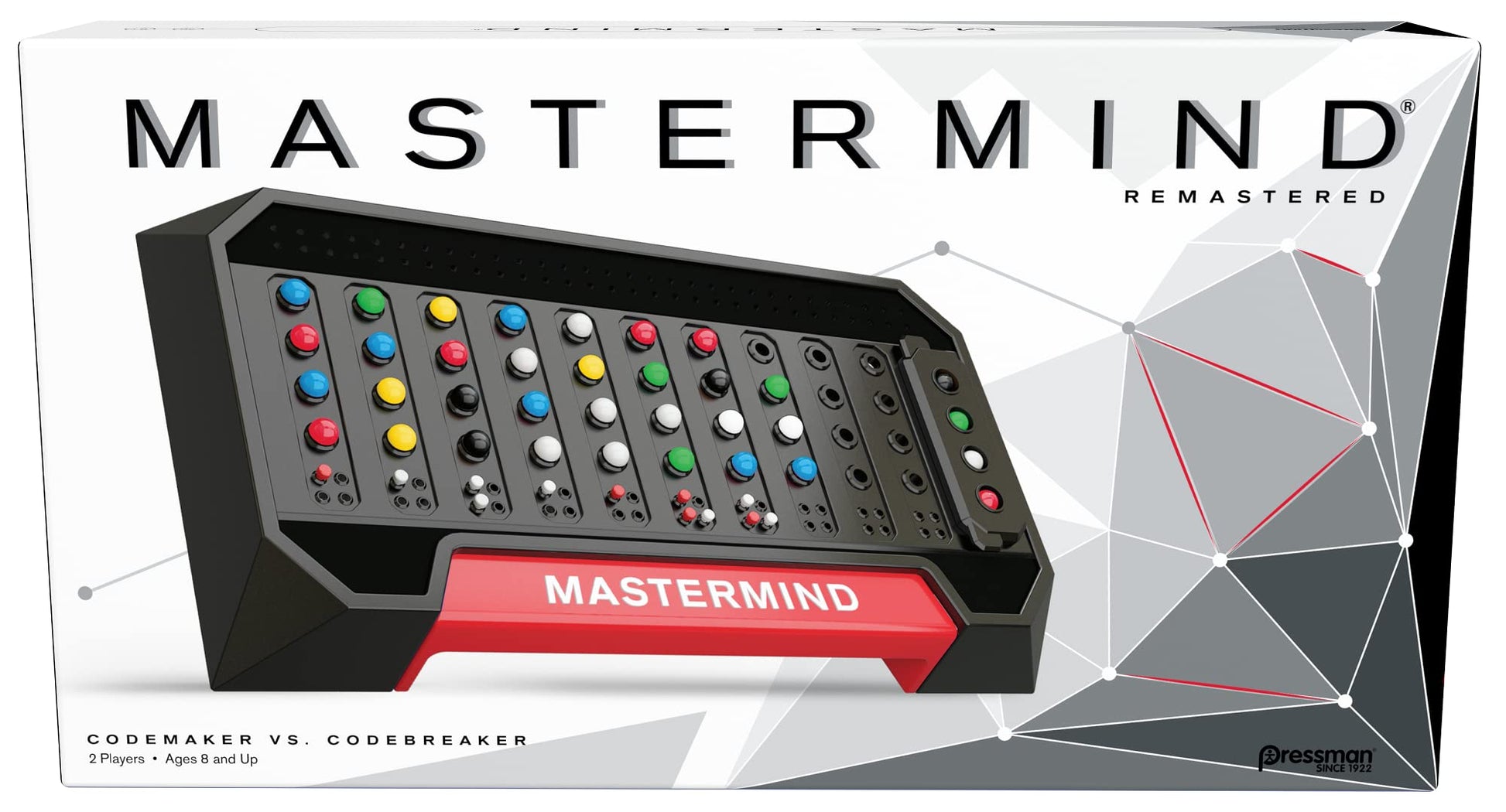 Juego de Estrategia Mastermind Pressman Multicolor con Codemaker vs. Codebreaker