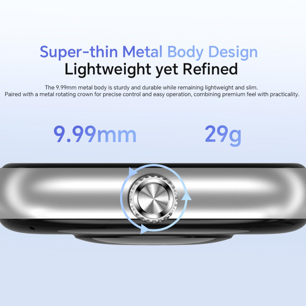 Reloj Inteligente Honor Choice Watch 2 Pro AMOLED 5,0 cm GPS para Hombre y Mujer
