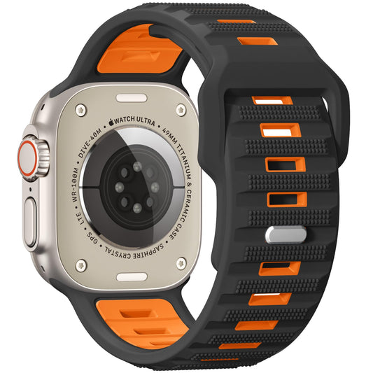 Correas Deportivas Vcegari Negras Compatibles con Apple Watch Ultra para Hombre